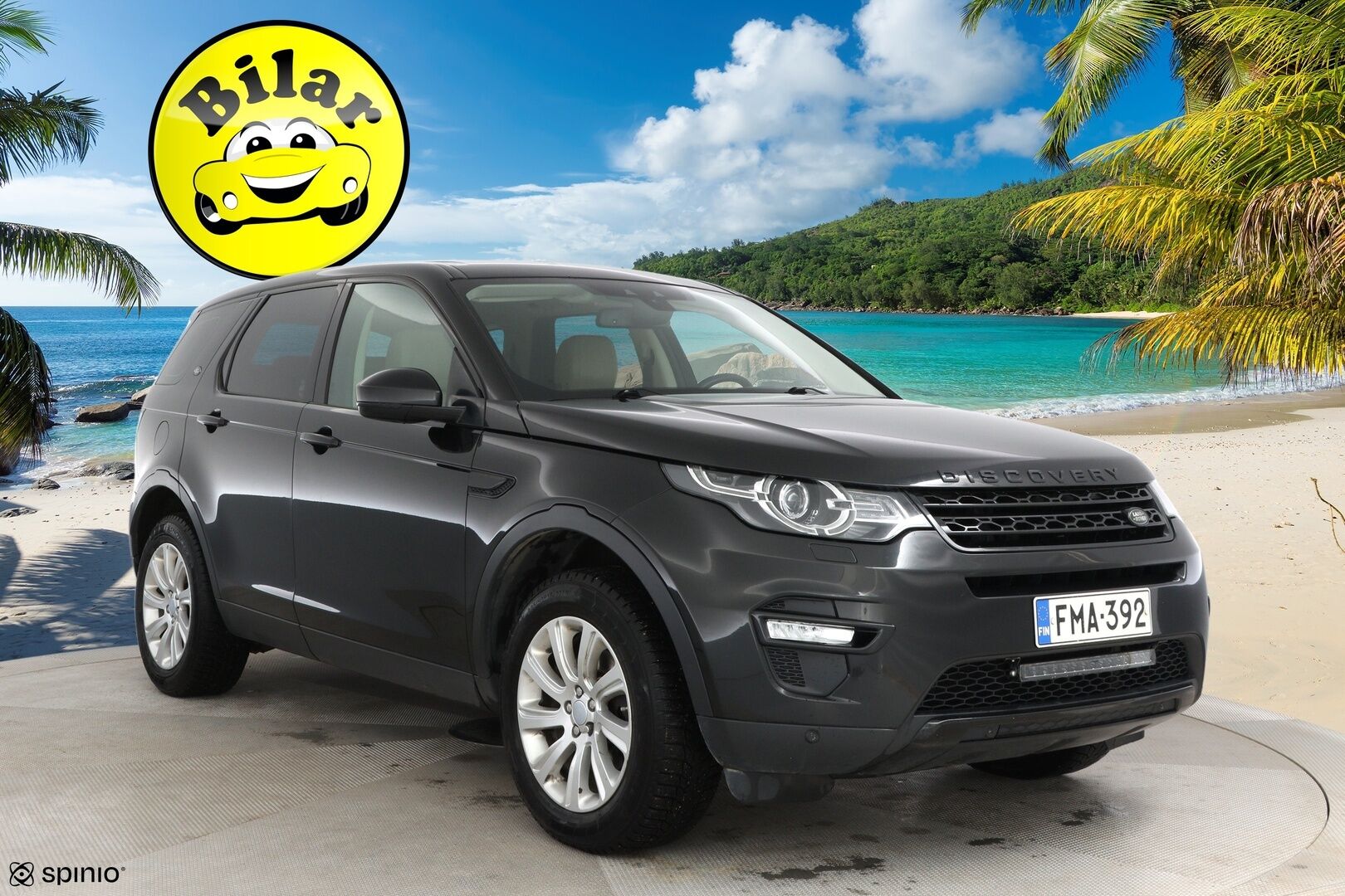 Land Rover Discovery Sport 2016 2,0 TD4 180 HSE Aut 7-P * YritysOutlet - Myydään vain yrityksille * - Webasto | Vaalea nahkasisusta | Vetokoukku | Ketju vaihdettu! | Leima 12/2026