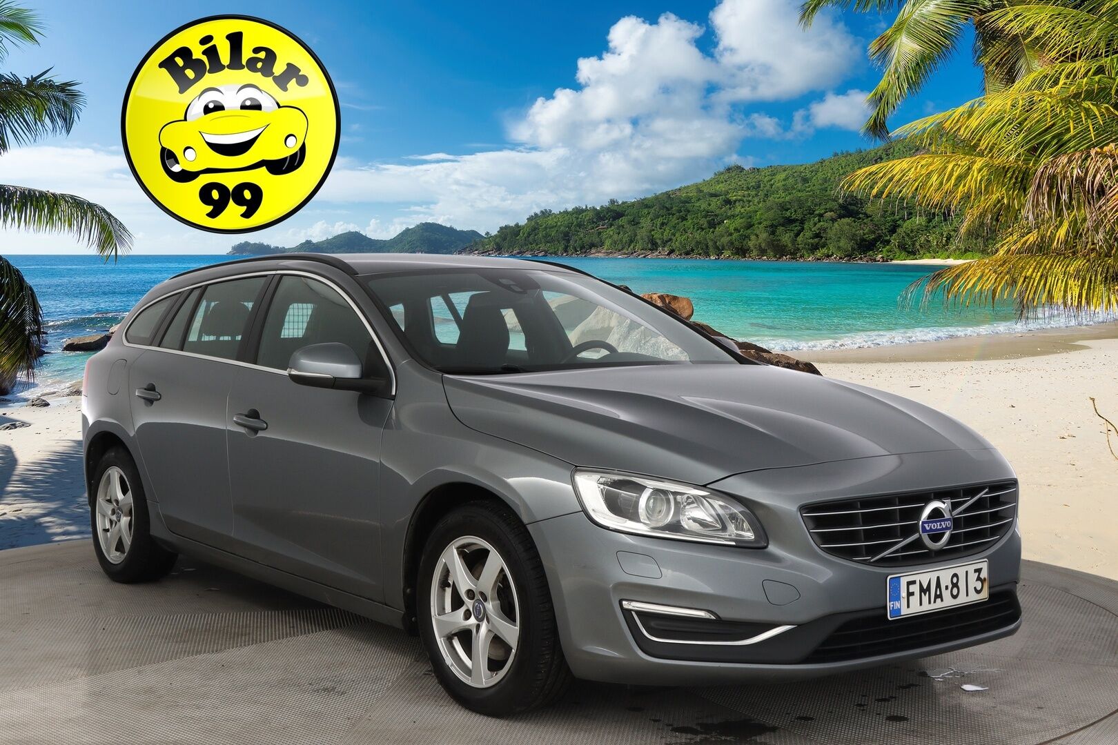 Volvo V60 2017 T3 Business aut *Webasto / Koukku / Bt / Vakkari* - *Suomi-auto / Siisti*