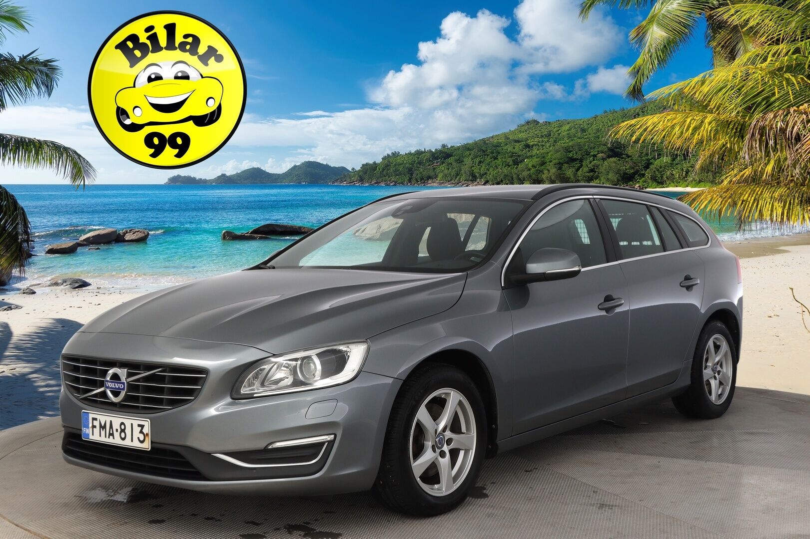 Volvo V60 2017 T3 Business aut *Webasto / Koukku / Bt / Vakkari* - *Suomi-auto / Siisti*