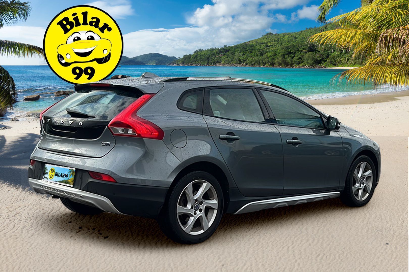 Volvo V40 Cross Country 2015 D2 Business aut * Suomiauto / Lasikatto / Audio High Performance / Lämmitettävä Tuulilasi / Sensus Navi - Uudesta asti samassa perheessä! / 2x Fiksut renkaat / Jakopää juuri tehty!