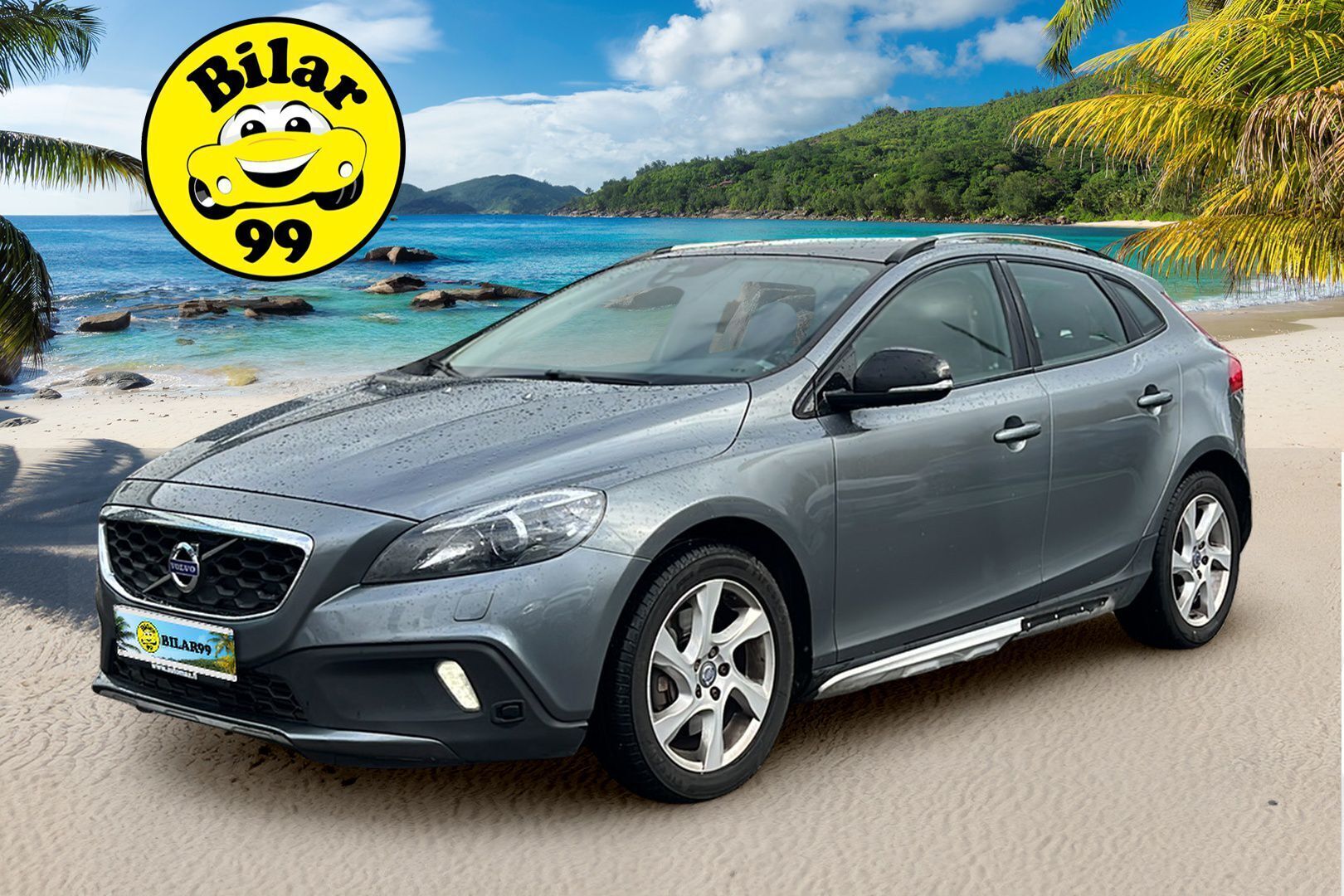 Volvo V40 Cross Country 2015 D2 Business aut * Suomiauto / Lasikatto / Audio High Performance / Lämmitettävä Tuulilasi / Sensus Navi - Uudesta asti samassa perheessä! / 2x Fiksut renkaat / Jakopää juuri tehty!