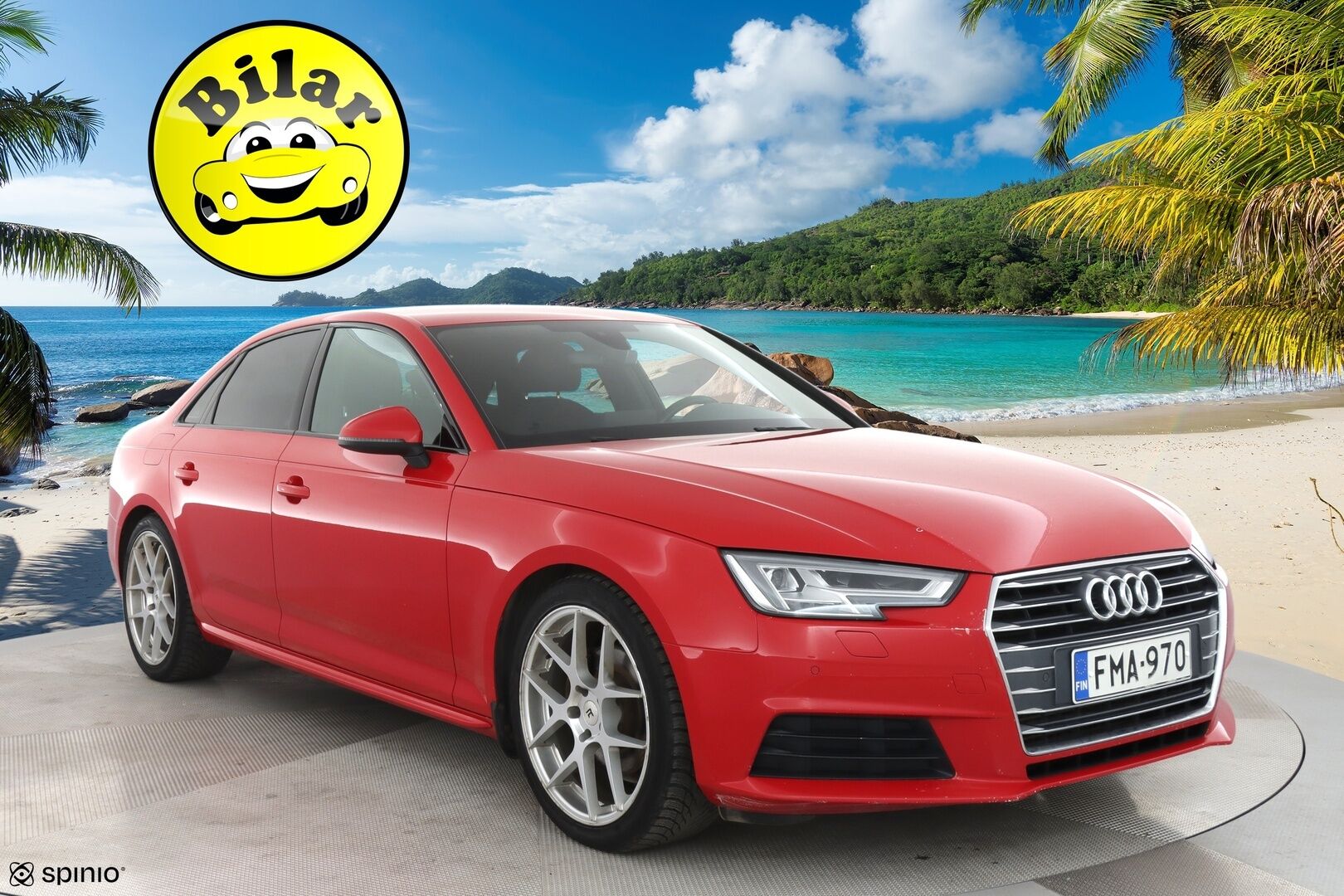 Audi A4 2016 Sedan Business Sport 2,0 TFSI 140 kW S tronic - Todella näyttävä | Hyvin varusteltu | Tehokas 2.0 TFSI |