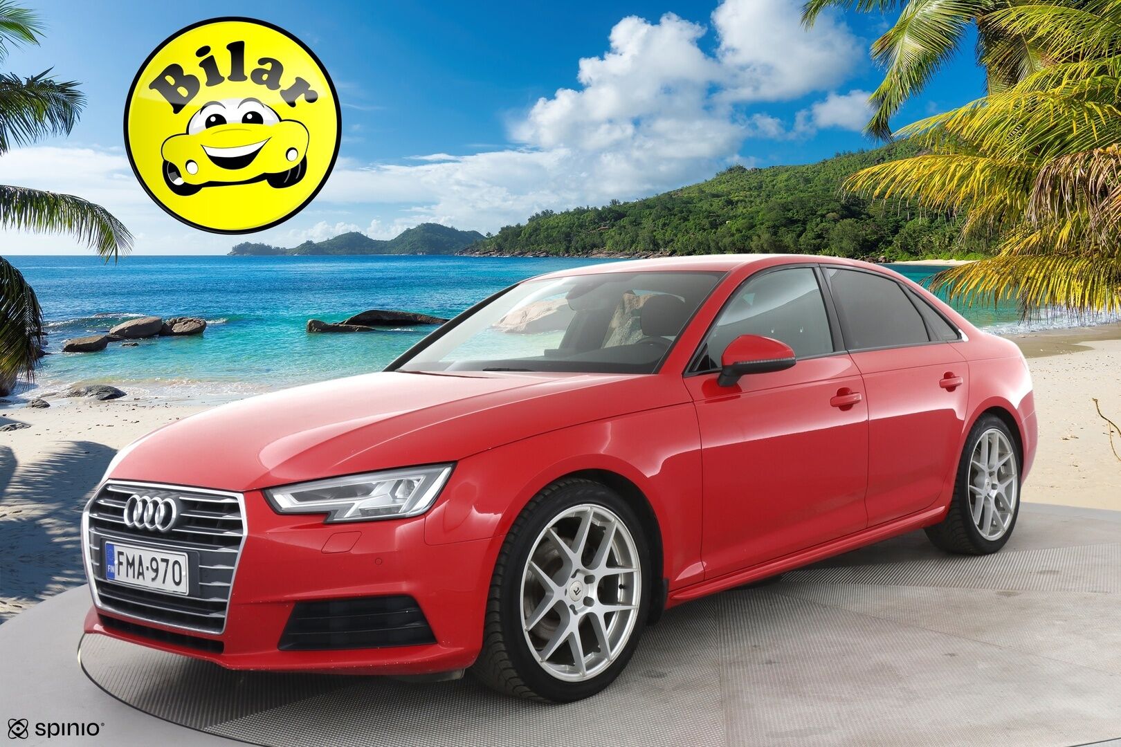 Audi A4 2016 Sedan Business Sport 2,0 TFSI 140 kW S tronic - Todella näyttävä | Hyvin varusteltu | Tehokas 2.0 TFSI |