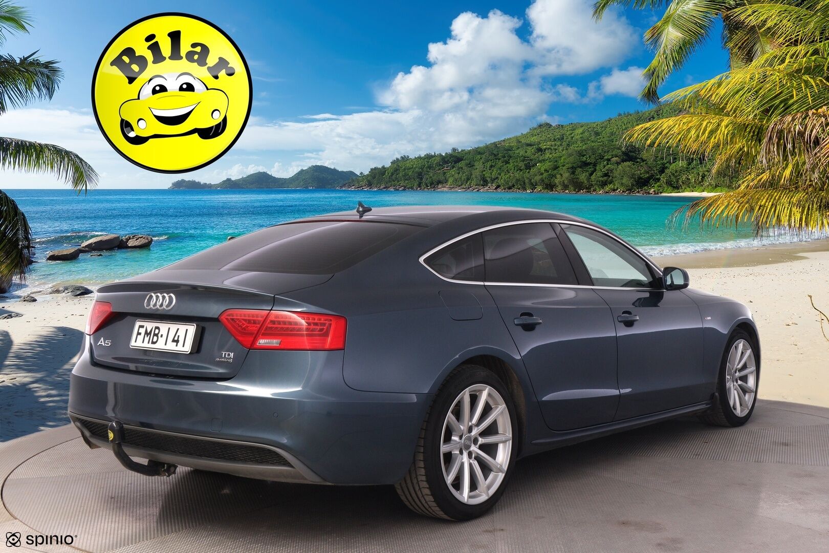 Audi A5 2016 Sportback Land of quattro Edition 2,0 TDI 140 kW quattro S tronic - | S-Line ulkopaketti | Nahka-alcantara | Xenon | Lohko+sisäpistoke | Navi | Vakkari |