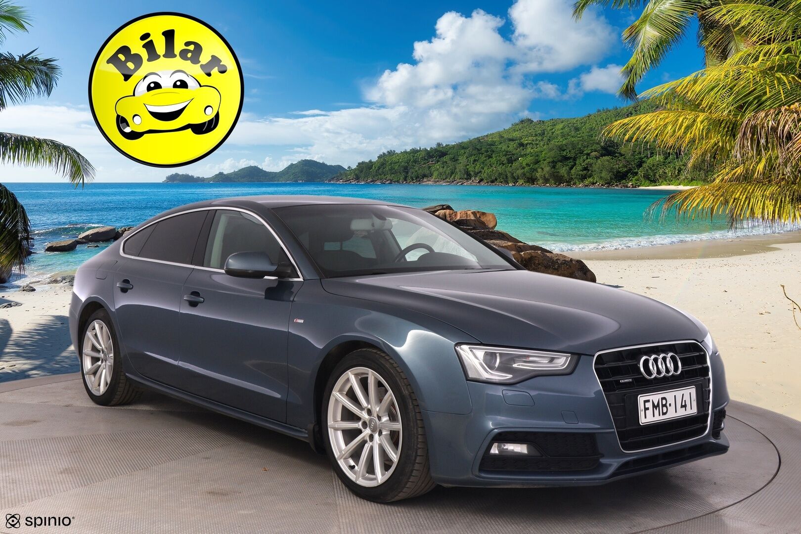 Audi A5 2016 Sportback Land of quattro Edition 2,0 TDI 140 kW quattro S tronic - | S-Line ulkopaketti | Nahka-alcantara | Xenon | Lohko+sisäpistoke | Navi | Vakkari |