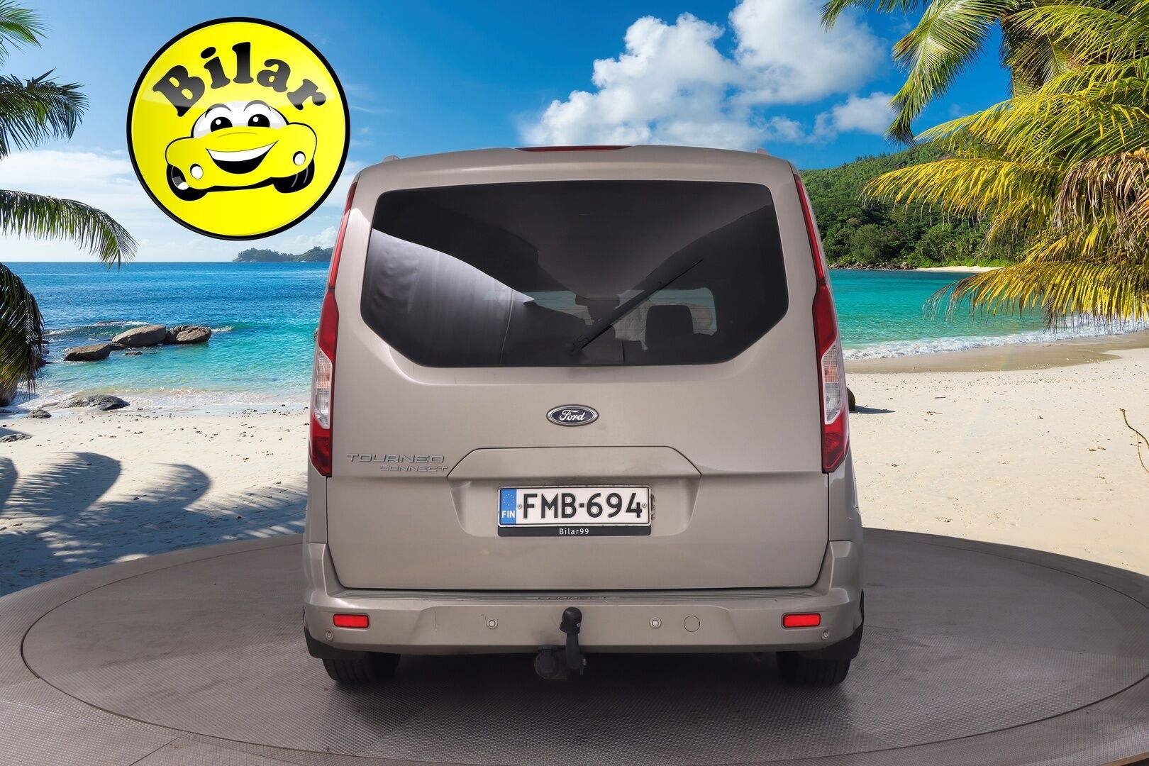 Ford Grand Tourneo Connect 2016 1,5 TDCi 120 hv PowerShift A6 Titanium - *7P | Webasto | Lasikatto | P. Tutkat | Koukku | Suomi-auto | 2x renkaat&aluvantein*