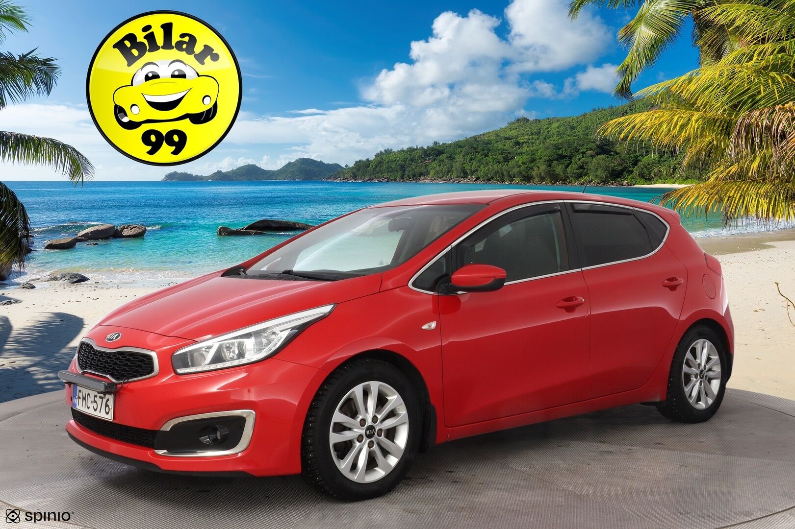 Kia cee'd 2016 1,6 CRDi ISG 136hv EX 5D EcoDynamics * Webasto / Vakkari / Tutka / Ratinlämmitin / Bluetooth * - KATSO MIHIN HINTAAN! / Suomi-auto / Kahdet Kian vanteet / Juuri katsastettu! - HULLUT AVAJAISHULINAT KORKOTARJOUS 3,29 %
