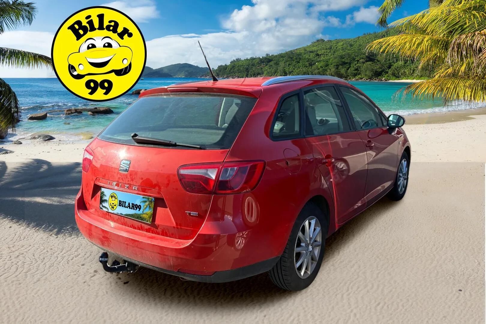 Seat Ibiza ST 2016 1.2 TSI 90 Style *- YritysOutlet - Myydään vain yrityksille * - Vetokoukku | Vakkari | Peruutustutka | Lohkolämmitin sisähaaralla | Kahdet huippukuntoiset renkaat alumiinivantein | Jakohihna 2025 | Viimeisin huolto 8/26