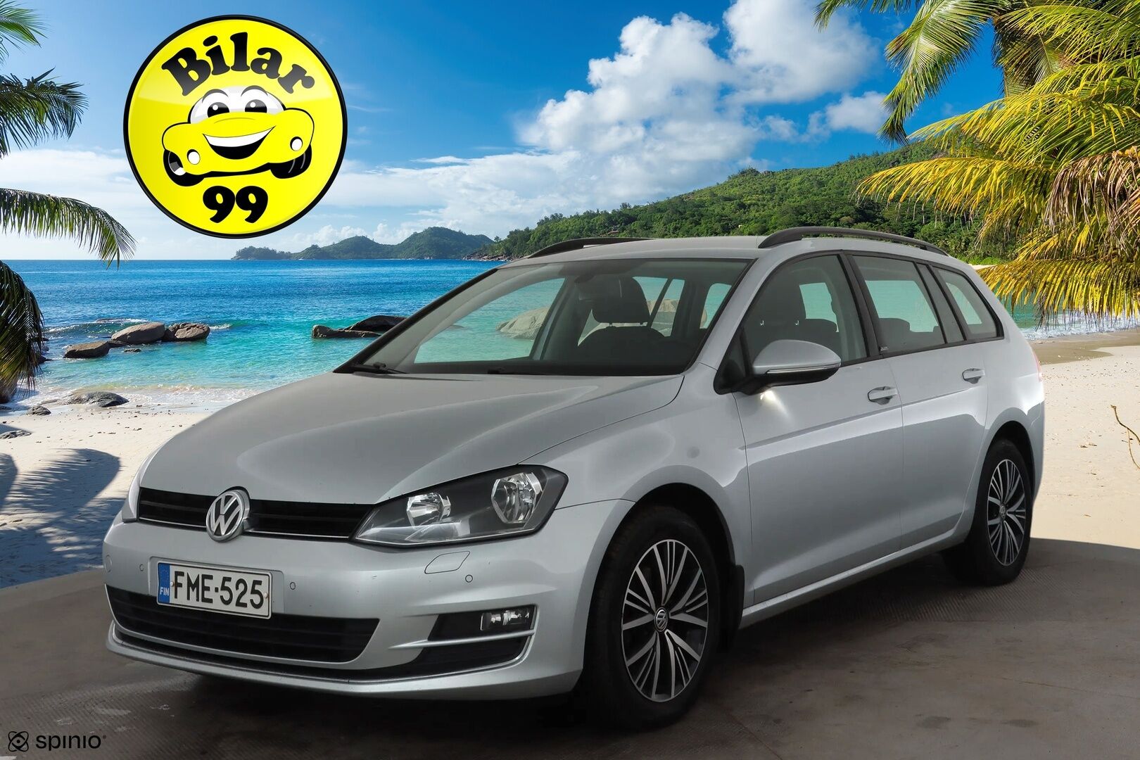 Volkswagen Golf 2016 Variant Allstar 1,2 TSI 81 kW * Vakkari / P.tutkat / Webasto / Koukku / Bluetooth * - 1.Om Suomi-auto / Kahdet renkaat aluvanteilla