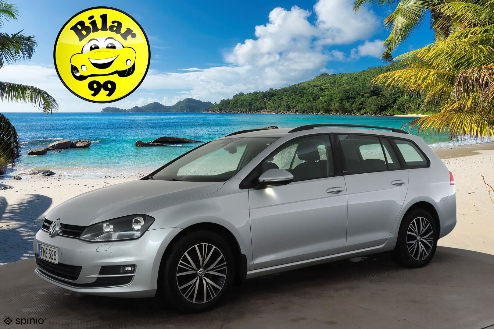 Volkswagen Golf 2016 Variant Allstar 1,2 TSI 81 kW * Vakkari / P.tutkat / Webasto / Koukku / Bluetooth * - 1.Om Suomi-auto / Merkkihuollettu / Kahdet renkaat aluvanteilla