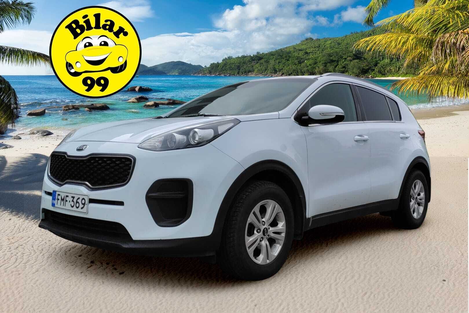Kia Sportage 2016 1,6 ISG Urban LX EcoDynamics  *Koukku / Vakkari / Lohko + sisä / Led päiväajovalot!* - Juuri katsastettu / Kahdet uudet renkaat / Särmä huoltokirja