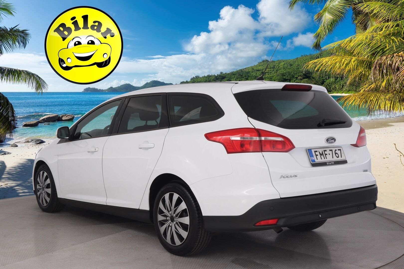 Ford Focus 2016 1,0 EcoBoost 125 hv Start/Stop A6 Trend Wagon - Jakopää Juuri tehty! | Vakkari | Lohko | BT | 2x renkaat&vanteet