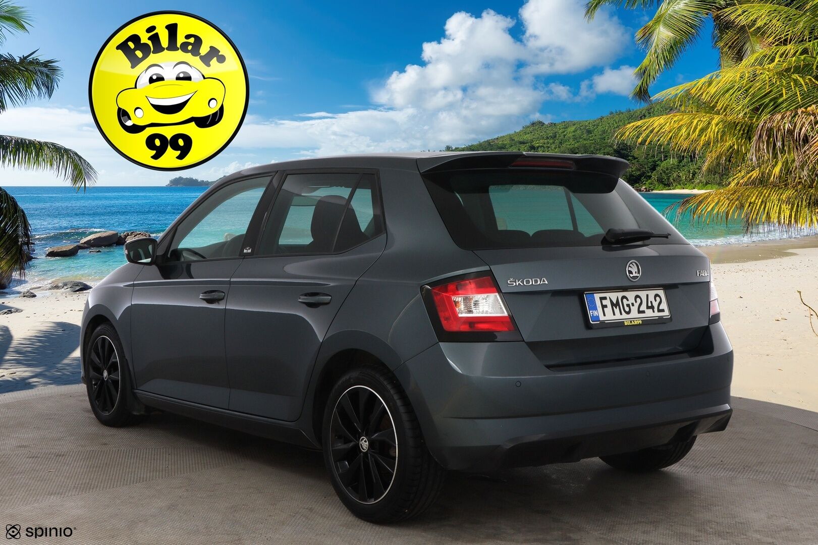 Skoda Fabia 2016 1,2 TSI 90 Monte Carlo - Suomiauto / Lasikatto / Vakkari / Keyless / P-tutka / 2x hyvät renkaat / Juuri saapunut Tampereelle!