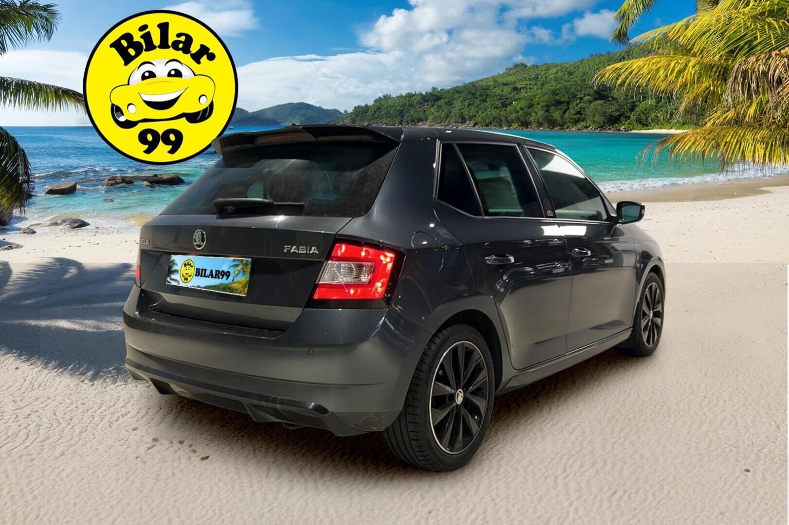 Skoda Fabia 2016 1,2 TSI 90 Monte Carlo - Suomiauto / Vakkari / Lasikatto / Keyless / P-tutka / 2x hyvät renkaat / Juuri saapunut Tampereelle!