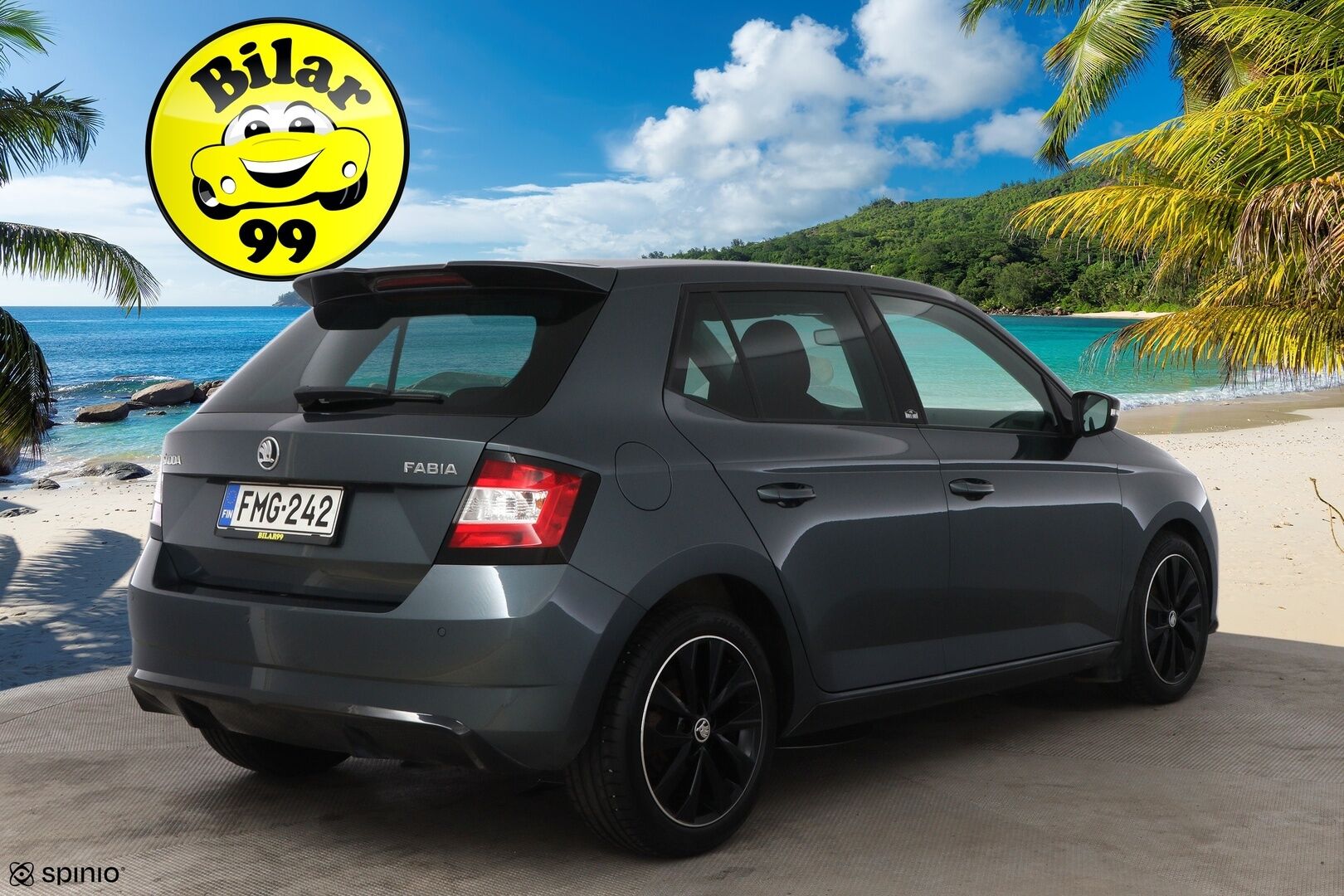 Skoda Fabia 2016 1,2 TSI 90 Monte Carlo - Suomiauto / Lasikatto / Vakkari / Keyless / P-tutka / 2x hyvät renkaat / Juuri saapunut Tampereelle!