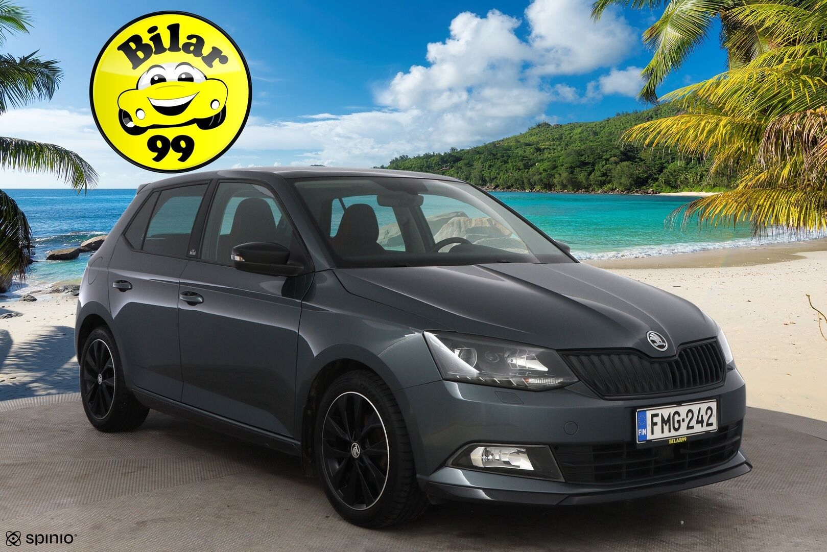 Skoda Fabia 2016 1,2 TSI 90 Monte Carlo - Suomiauto / Lasikatto / Vakkari / Keyless / P-tutka / 2x hyvät renkaat / Juuri saapunut Tampereelle!