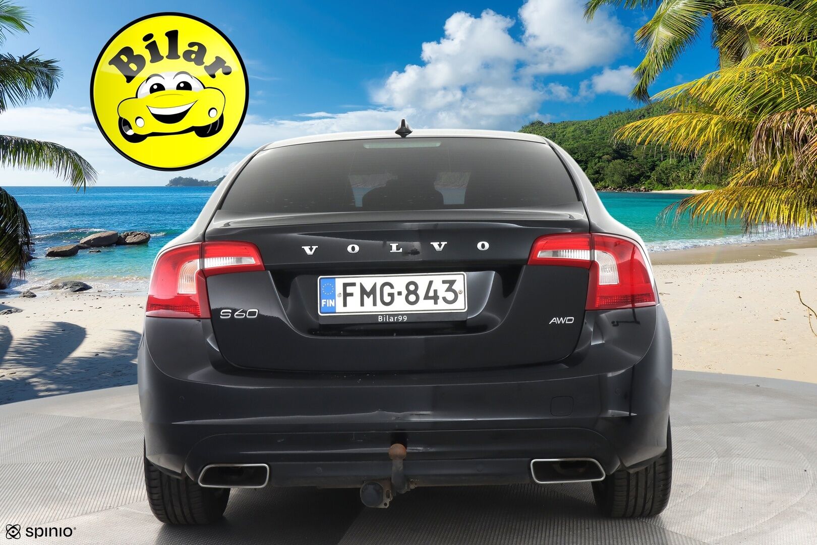 Volvo S60 2016 D4 AWD Business aut - Vakkari | Koukku | Ei-Adblue järjestelmää | Suomi-auto | Vahva Nelikko |