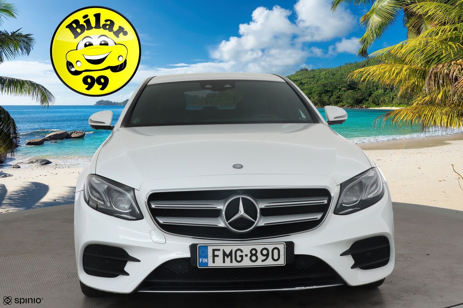 Mercedes-Benz E 2017 220 d A Premium Business AMG *Widescreen / HUD / 360° / BLIS / Vakkari / Multibeam / Sporttipenkit / LED / Navi* - Suomi-auto / Kahdet renkaat aluvanteilla 