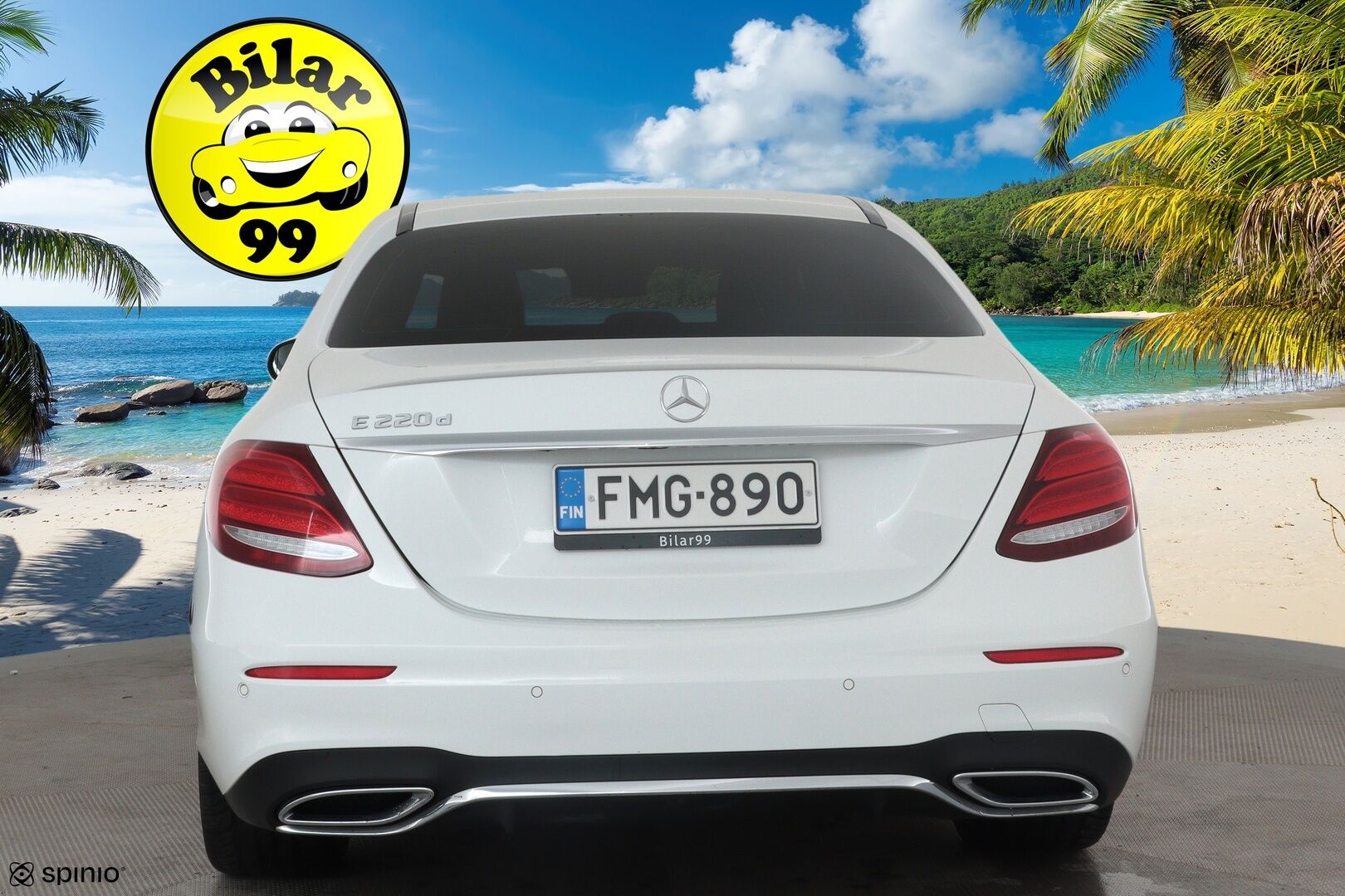 Mercedes-Benz E 2017 220 d A Premium Business AMG *Widescreen / HUD / 360° / BLIS / Vakkari / Multibeam / Sporttipenkit / LED / Navi* - Suomi-auto / Kahdet renkaat aluvanteilla 