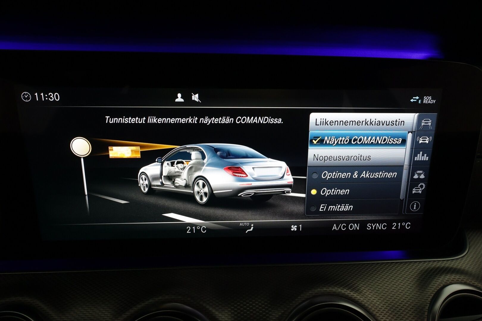 Mercedes-Benz E 2017 220 d A Premium Business AMG *Widescreen / HUD / 360° / BLIS / Vakkari / Multibeam / Sporttipenkit / LED / Navi* - Suomi-auto / Kahdet renkaat aluvanteilla 