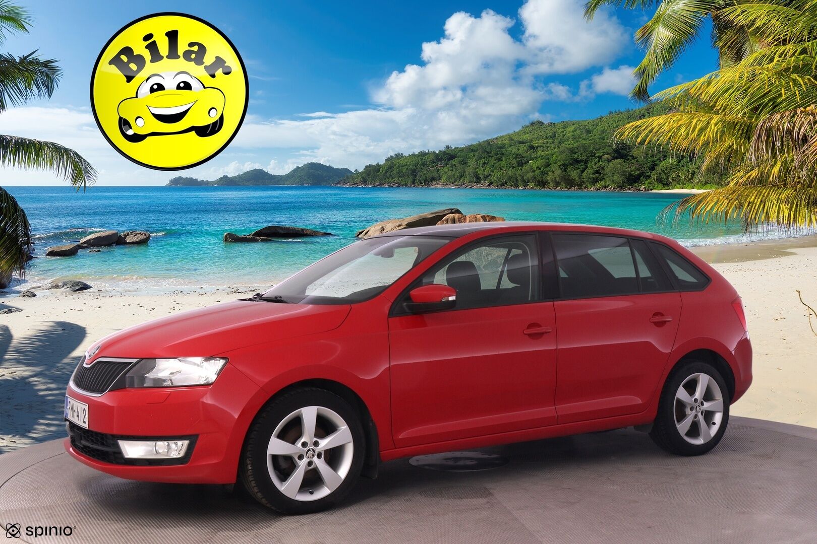 Skoda Rapid 2017 Spaceback 1,2 TSI 90 Style DSG Autom. - | Panorama | Keyless Go | Vetokoukku | Xenon | Vakkari | Lohko+sis.p | Front assist | Apple&Android auto |  P.tutkat |