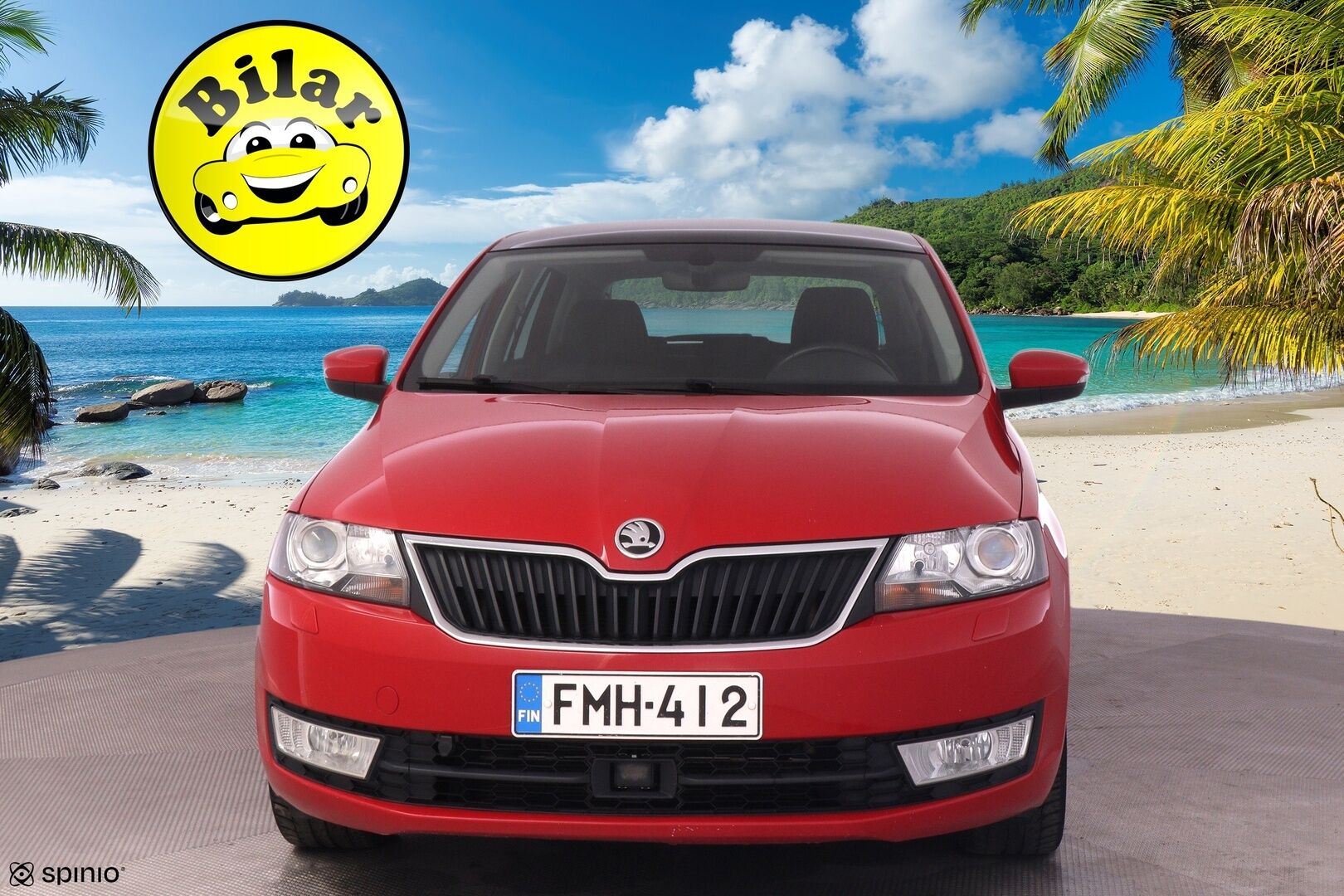 Skoda Rapid 2017 Spaceback 1,2 TSI 90 Style DSG Autom. - | Panorama | Keyless Go | Vetokoukku | Xenon | Vakkari | Lohko+sis.p | Front assist | Apple&Android auto |  P.tutkat |