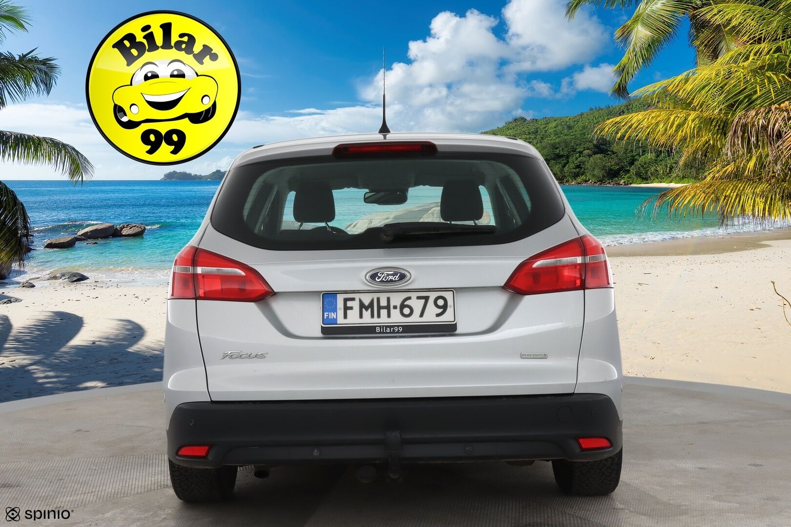 Ford Focus 2016 1,0 EcoBoost 125 hv Start/Stop A6 Titanium Wagon / Tutkat / Vakkari / BLIS / Bluetooth - 2x vanteet / Erittäin hyväkuntoiset renkaat / Suomi-auto