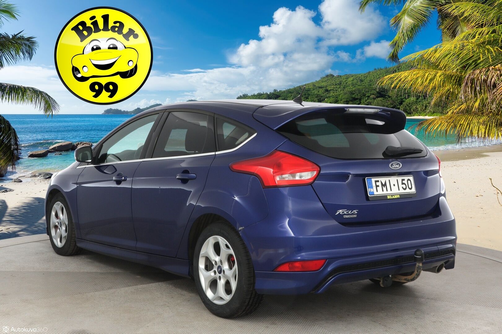 Ford Focus 2016 2,0 TDCi 150 hv PowerShift A6 Titanium** Kamera / Adapt. Vakkari / Koukku / Puolinahat** - Juuri huollettu! Kahdet renkaat! Sähköpenkit!