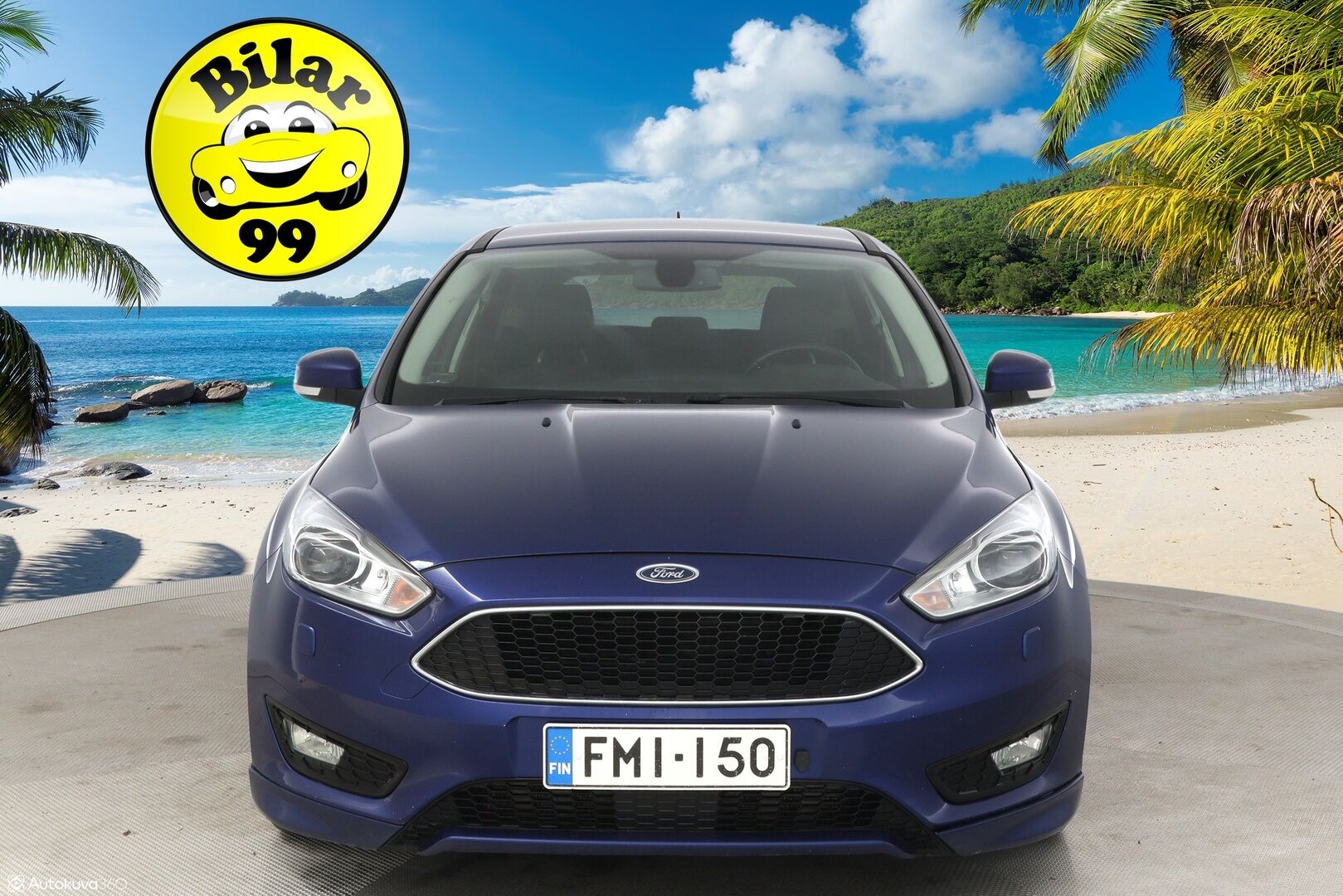 Ford Focus 2016 2,0 TDCi 150 hv PowerShift A6 Titanium** Kamera / Adapt. Vakkari / Koukku / Puolinahat** - Juuri huollettu! Kahdet renkaat! Sähköpenkit!