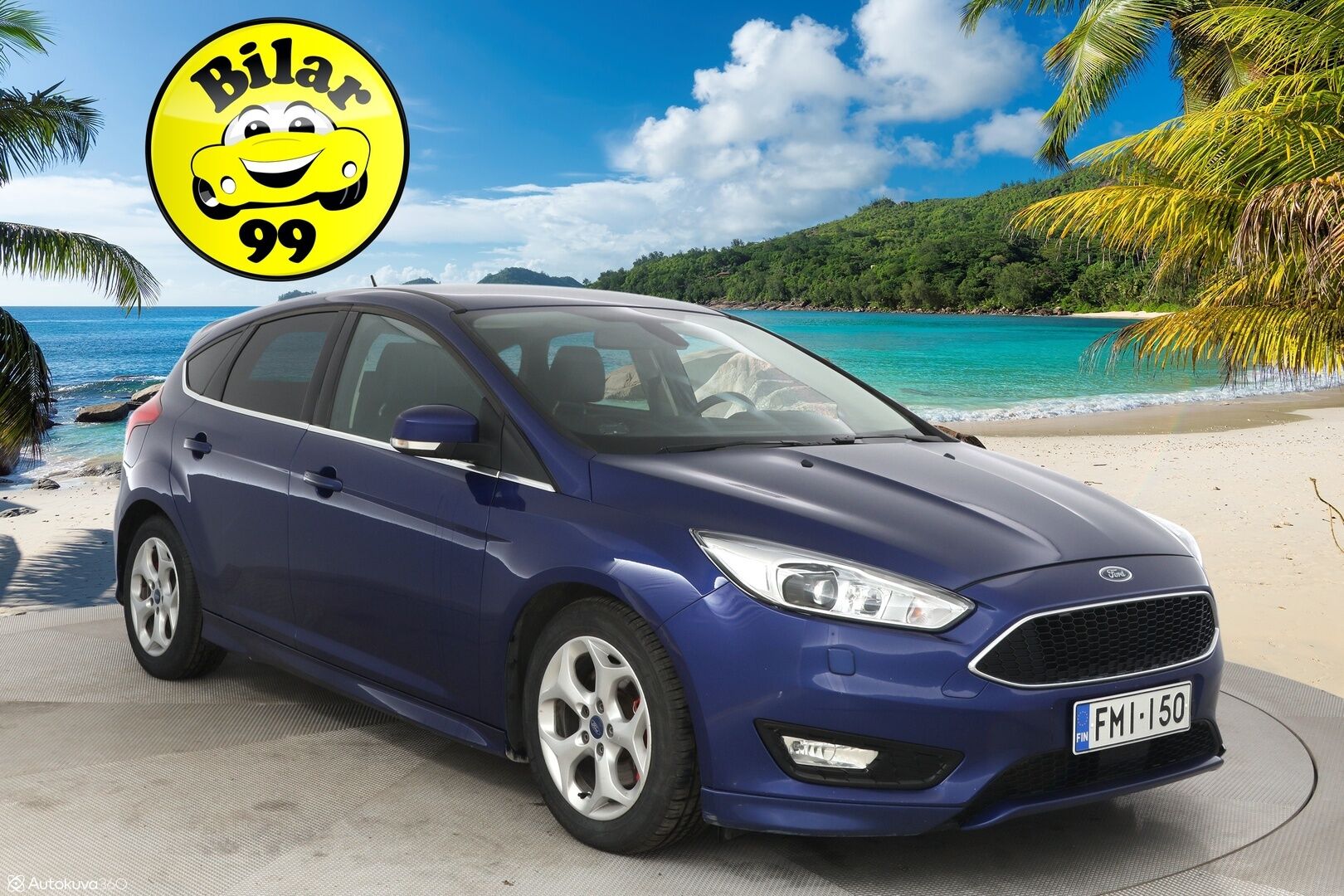 Ford Focus 2016 2,0 TDCi 150 hv PowerShift A6 Titanium** Kamera / Adapt. Vakkari / Koukku / Puolinahat** - Juuri huollettu! Kahdet renkaat! Sähköpenkit!