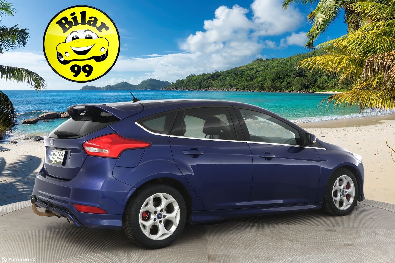 Ford Focus 2016 2,0 TDCi 150 hv PowerShift A6 Titanium** Kamera / Adapt. Vakkari / Koukku / Puolinahat** - Juuri huollettu! Kahdet renkaat! Sähköpenkit!