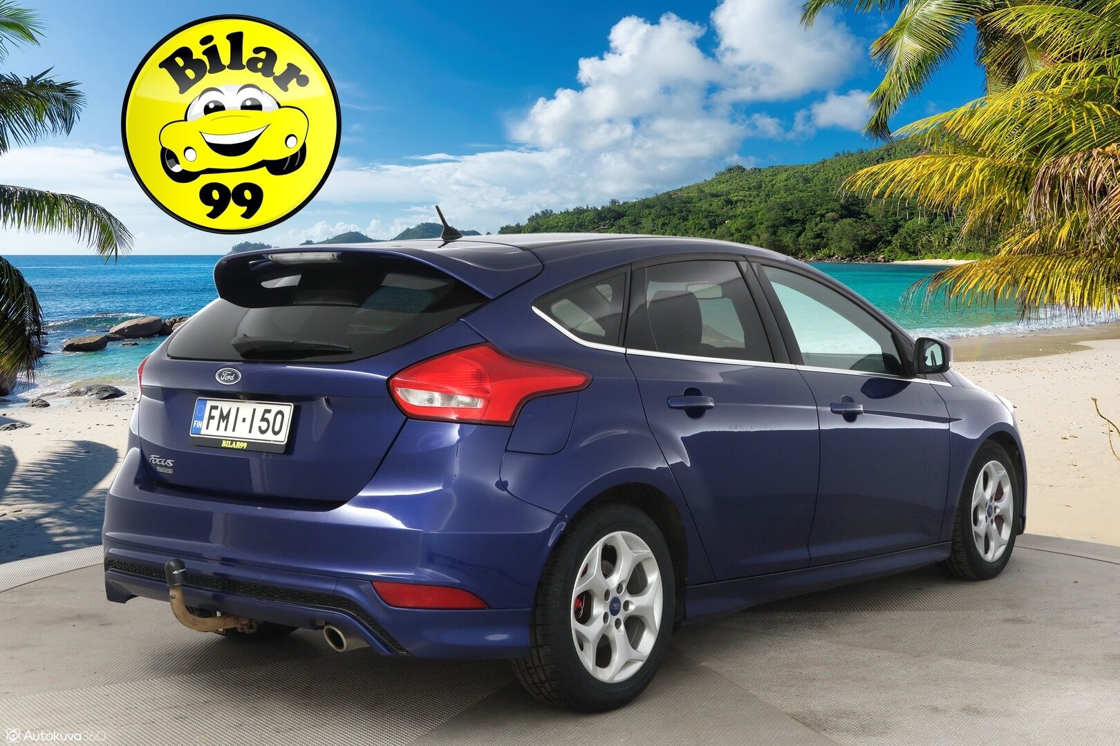 Ford Focus 2016 2,0 TDCi 150 hv PowerShift A6 Titanium** Kamera / Adapt. Vakkari / Koukku / Puolinahat** - Juuri huollettu! Kahdet renkaat! Sähköpenkit!