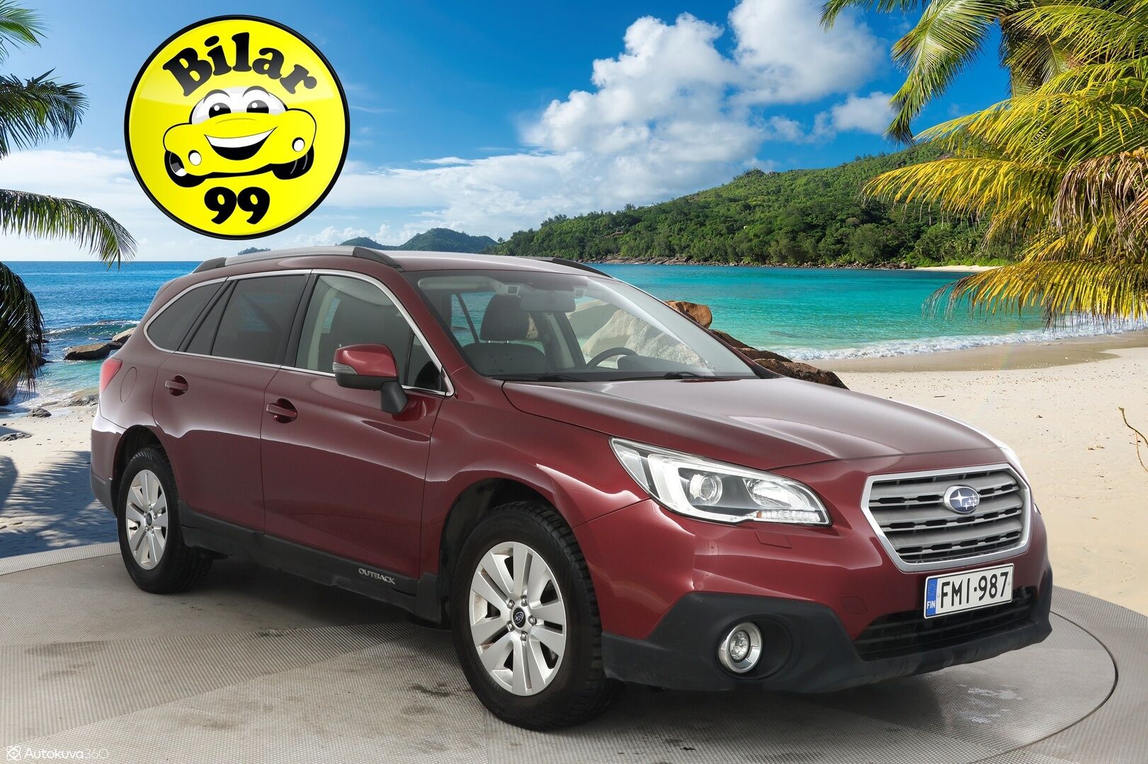 Subaru Outback 2016 2,0 TD Ridge CVT * Adapt. Vak / Avaimeton kulku / Muistipenkki / Peruutuskamera / Vetokoukku * - Suomi auto / Juuri huollettu / Erittäin hyvä ajolleen / Maalipinta upeassa kunnossa *