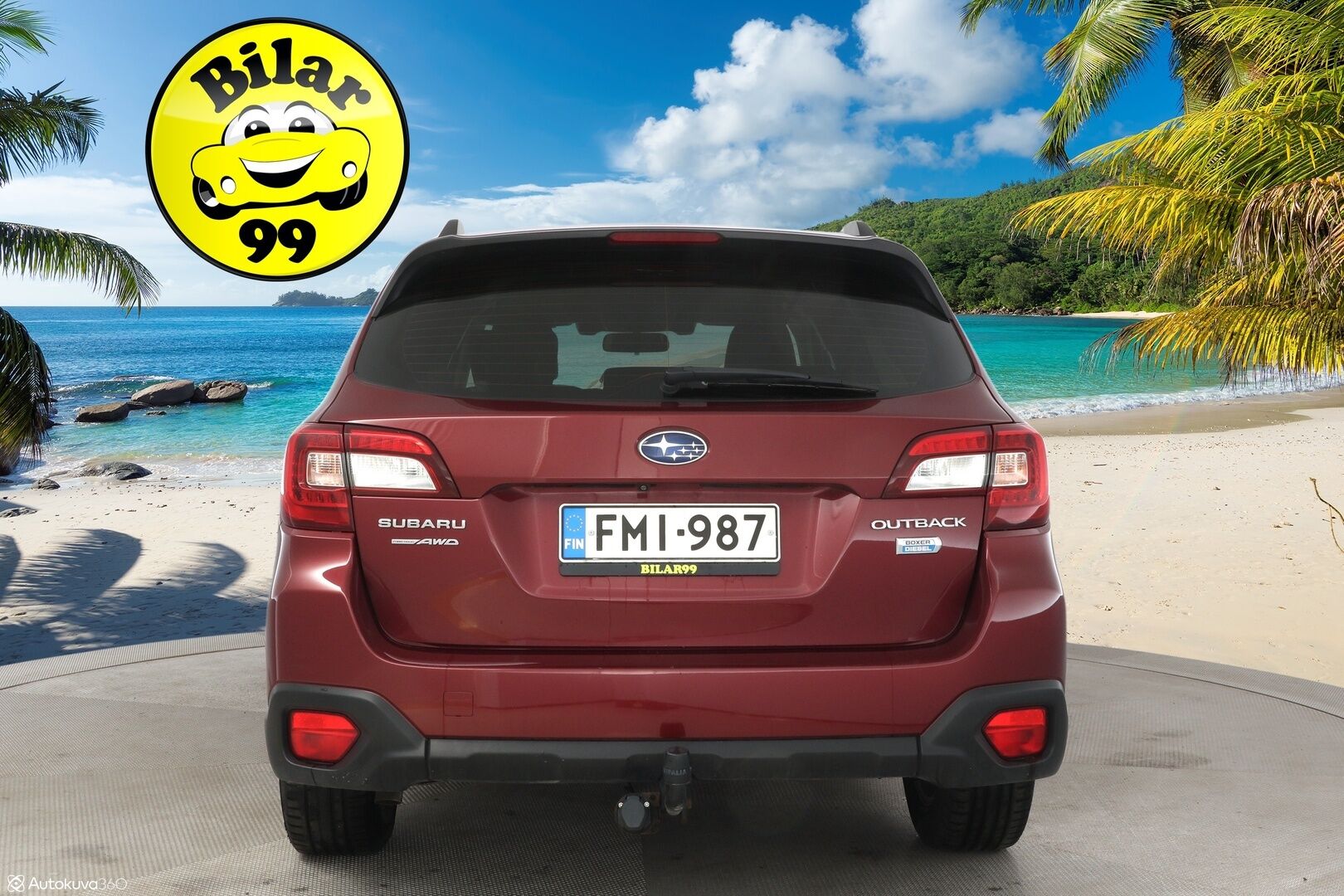 Subaru Outback 2016 2,0 TD Ridge CVT * Adapt. Vak / Avaimeton kulku / Muistipenkki / Peruutuskamera / Vetokoukku * - Suomi auto / Juuri huollettu / Erittäin hyvä ajolleen / Maalipinta upeassa kunnossa *