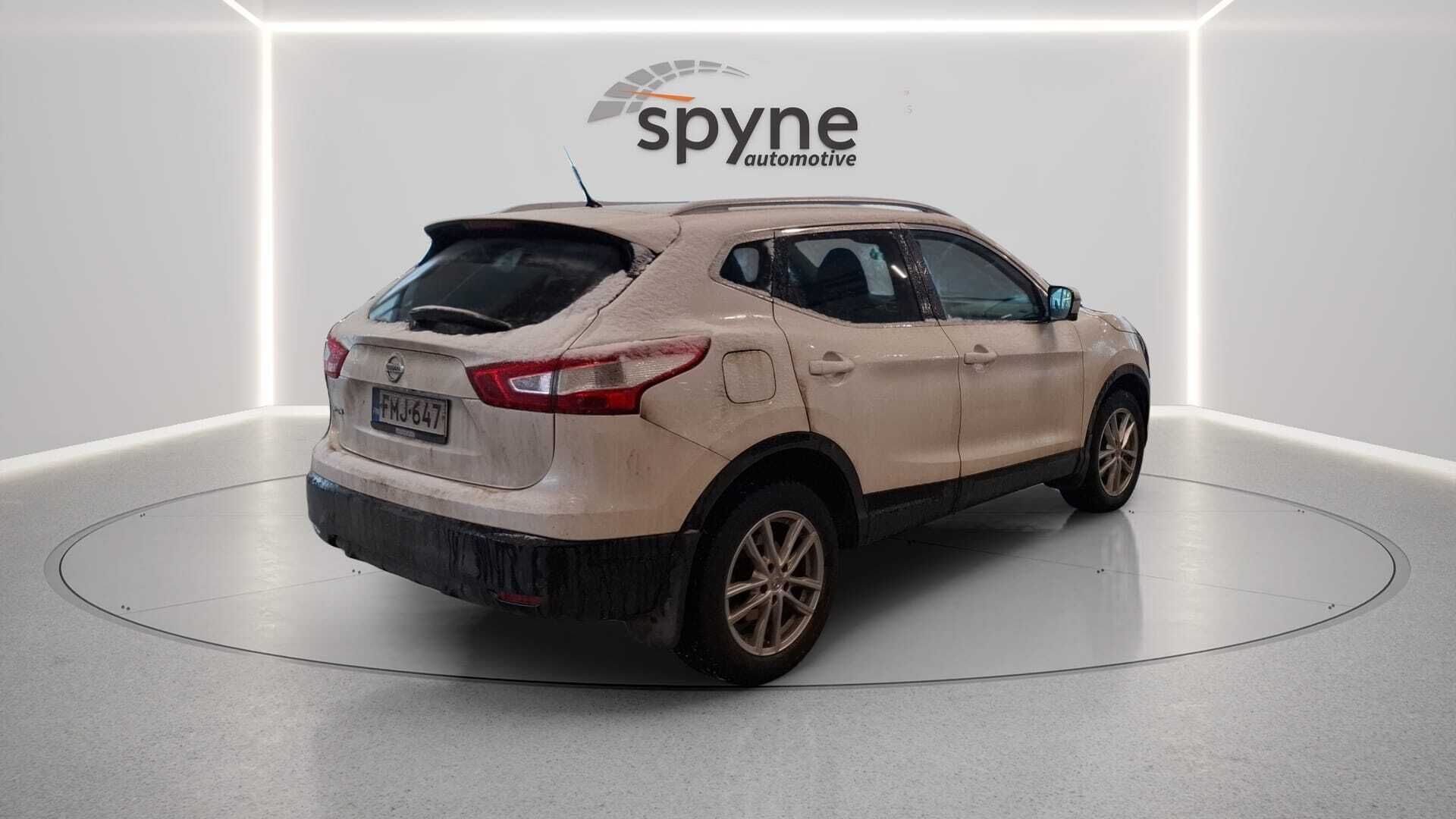 Nissan Qashqai 2017 DIG-T 115 Business 360 2WD 6M/T 17" Leather * Vakkari / 360Kamera / Lohko / Nahat * - Suomi-auto / Kahdet Renkaat / Jakoketju vaihdettu! - HULLU BLACKWEEK KORKOTARJOUS 2,49%