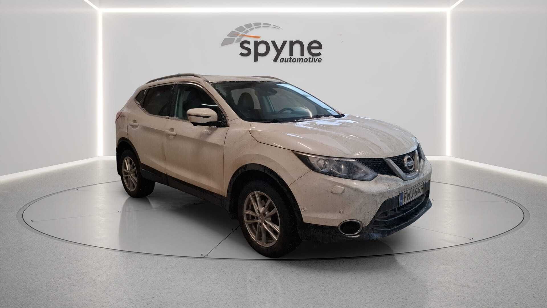 Nissan Qashqai 2017 DIG-T 115 Business 360 2WD 6M/T 17" Leather * Vakkari / 360Kamera / Lohko / Nahat * - Suomi-auto / Kahdet Renkaat / Jakoketju vaihdettu! - HULLU BLACKWEEK KORKOTARJOUS 2,49%