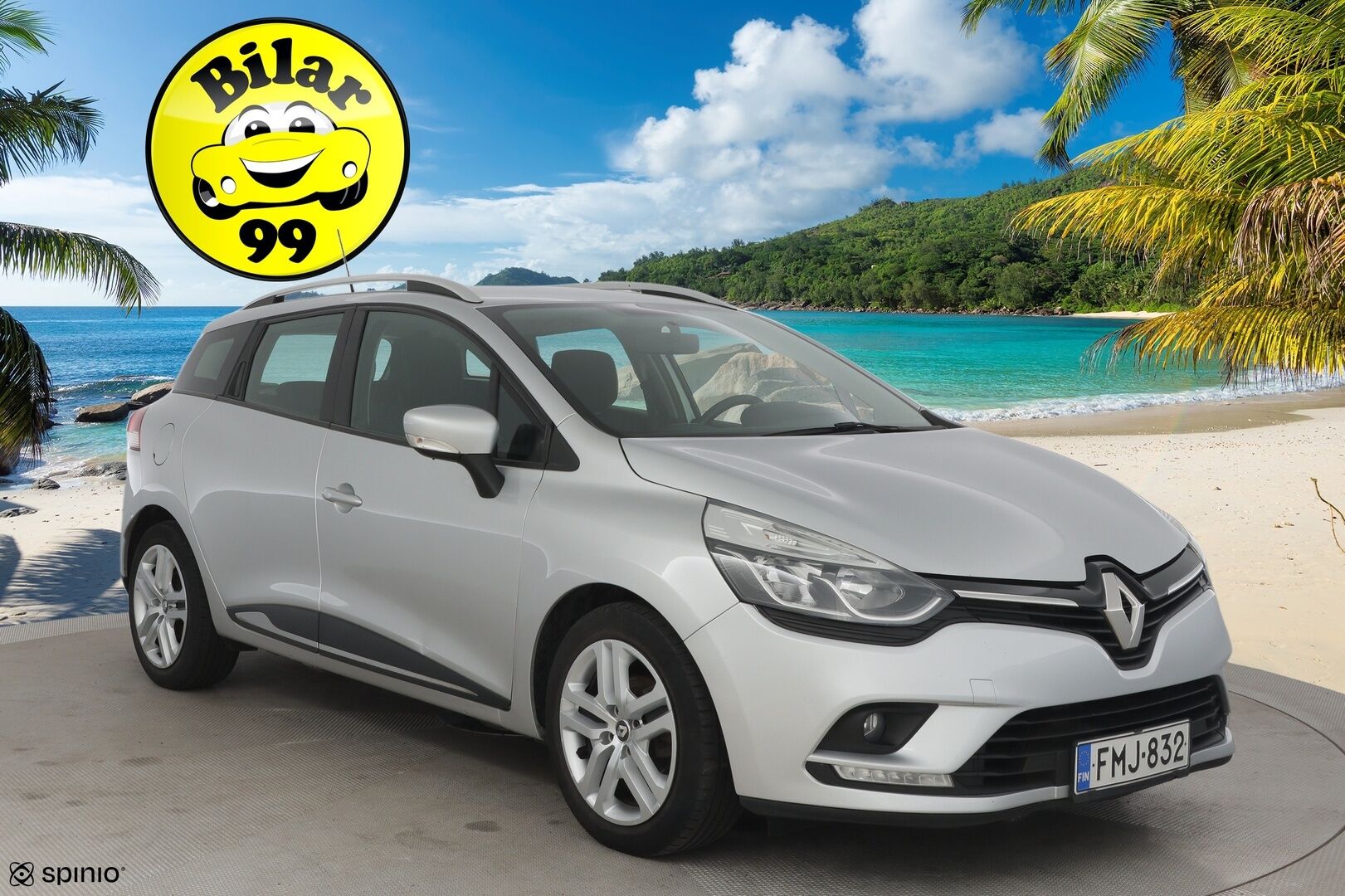 Renault Clio 2016 Sport Tourer Energy TCe 90 S&S Zen - *Suomi-auto / Lohkolämmitin sisäpistokkeella ja lämppärillä / Navigointi / Vakionopeudensäädin / Renkaat uusittu hetki sitten / Viim. huolto 6/25!*