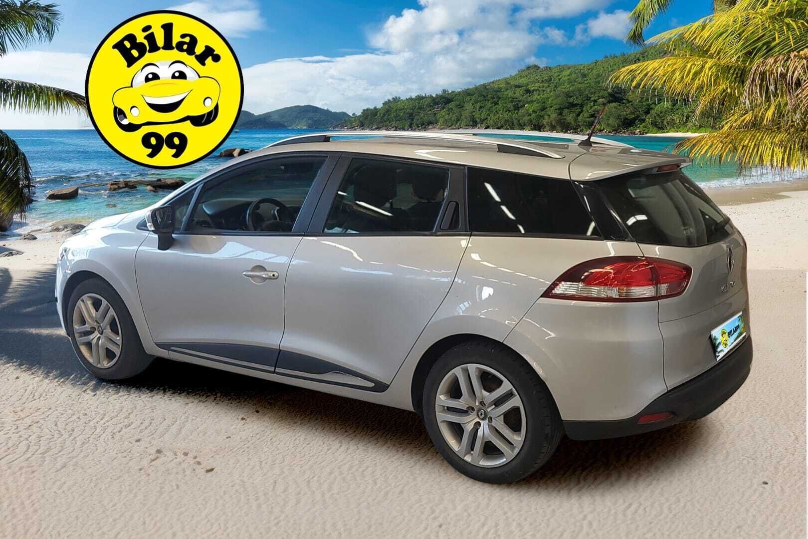 Renault Clio 2016 Sport Tourer Energy TCe 90 S&S Zen - *Suomi-auto / Lohkolämmitin sisäpistokkeella ja lämppärillä / Navigointi / Vakionopeudensäädin / Renkaat uusittu hetki sitten / Viim. huolto 6/25!*