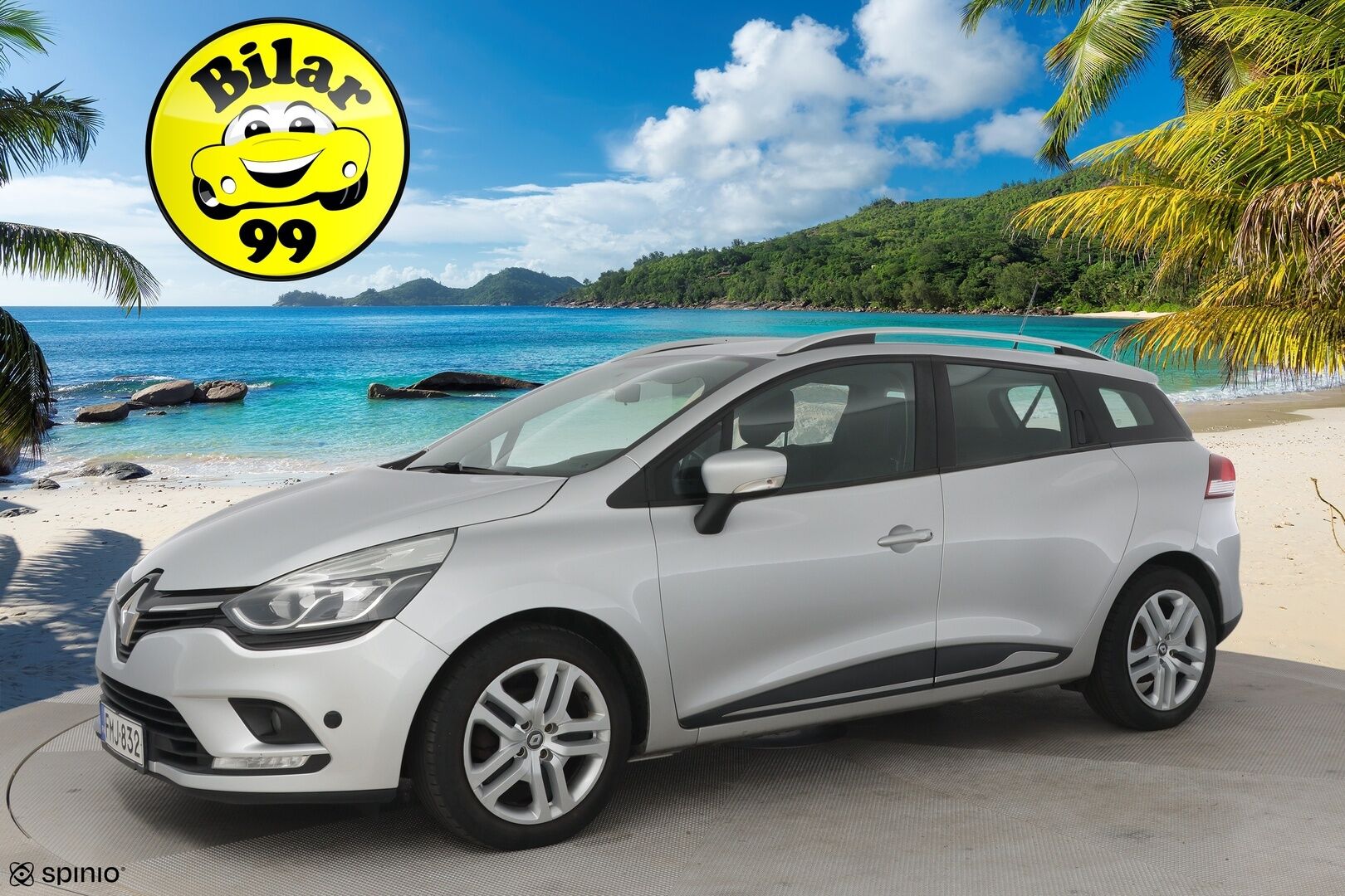 Renault Clio 2016 Sport Tourer Energy TCe 90 S&S Zen - *Suomi-auto / Lohkolämmitin sisäpistokkeella ja lämppärillä / Navigointi / Vakionopeudensäädin / Renkaat uusittu hetki sitten / Viim. huolto 6/25!*