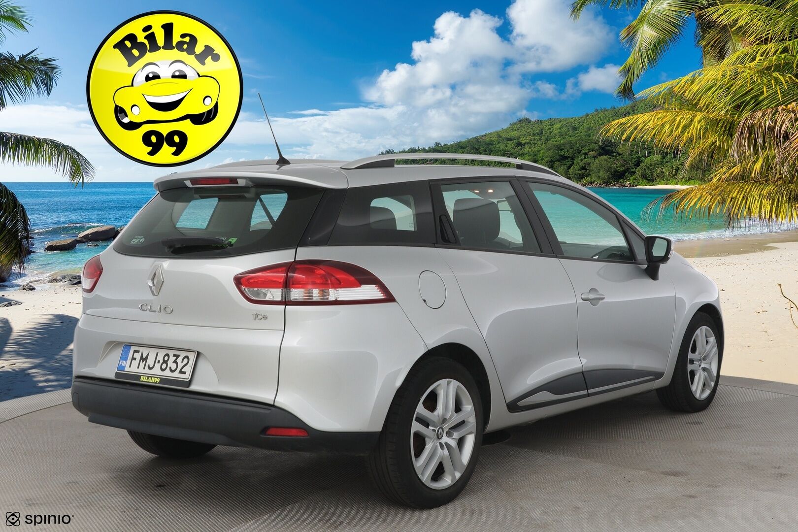 Renault Clio 2016 Sport Tourer Energy TCe 90 S&S Zen - *Suomi-auto / Lohkolämmitin sisäpistokkeella ja lämppärillä / Navigointi / Vakionopeudensäädin / Renkaat uusittu hetki sitten / Viim. huolto 6/25!*