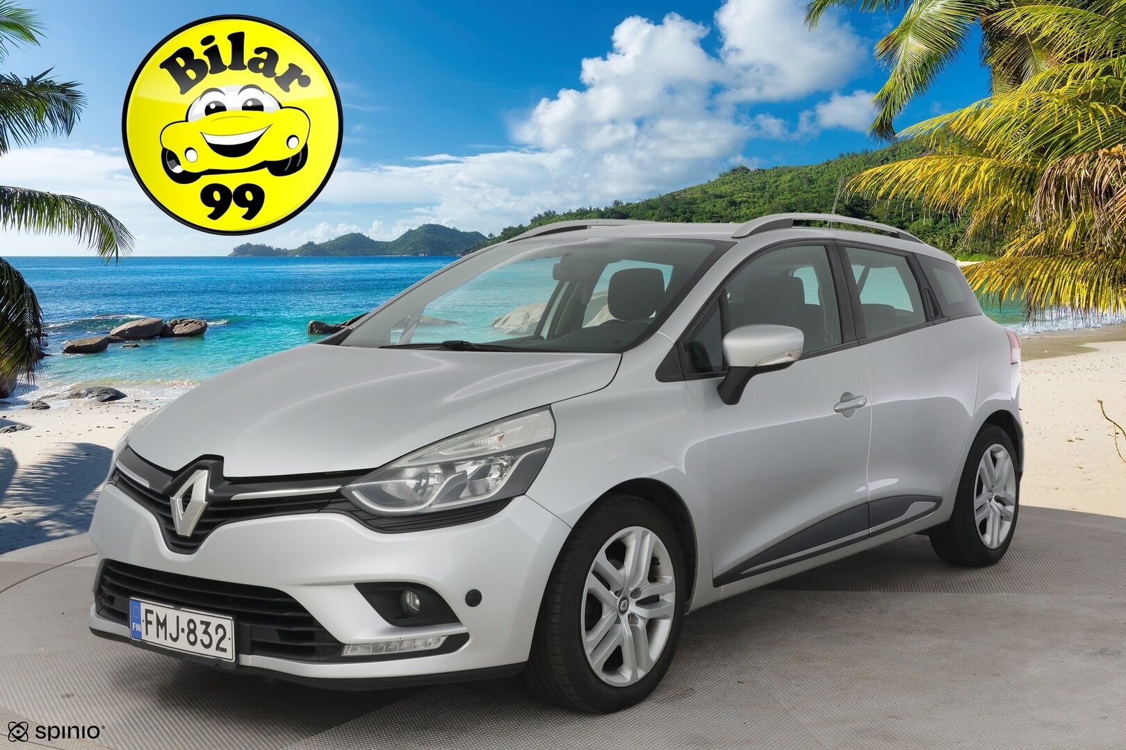 Renault Clio 2016 Sport Tourer Energy TCe 90 S&S Zen - *Suomi-auto / Lohkolämmitin sisäpistokkeella ja lämppärillä / Navigointi / Vakionopeudensäädin / Renkaat uusittu hetki sitten / Viim. huolto 6/25!*