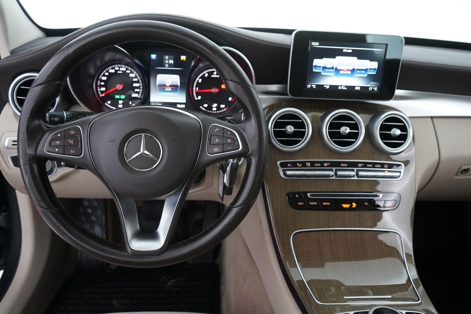 Mercedes-Benz C 2017 180 T A Premium Business - Puolinahat | S-kontti | Peruutustutkat | ILS-ledit | Bluetooth | Vakionopeudensädin