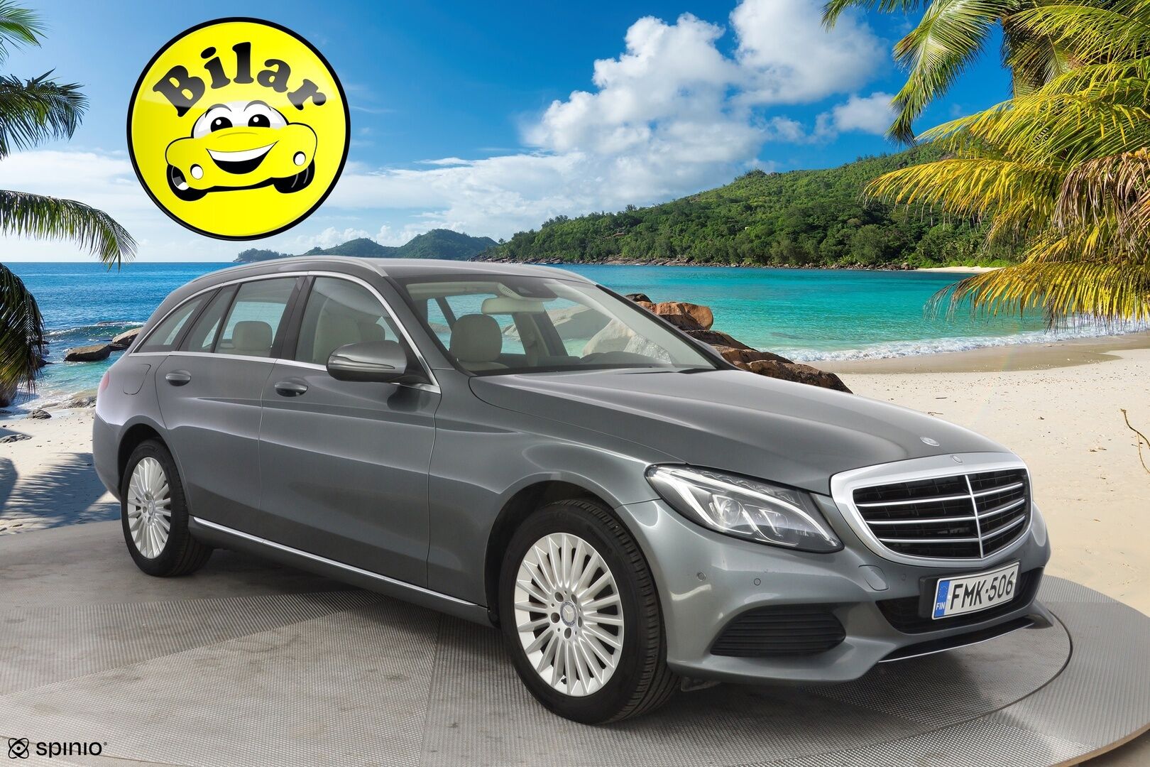 Mercedes-Benz C 2017 180 T A Premium Business - Puolinahat | S-kontti | Peruutustutkat | ILS-ledit | Bluetooth | Vakionopeudensädin