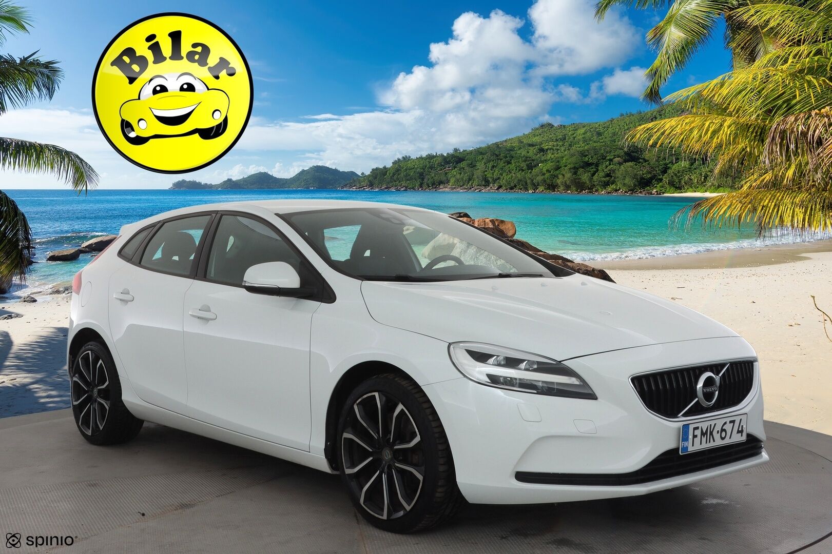 Volvo V40 2017 T3 Business aut - | 1-om suomiauto | Merkkihuollot | Webasto | LED | Digimittari | Vakkari | Bluetooth | City Safety | Penkinlämmittimet | 2x renkaat aluvantein | 