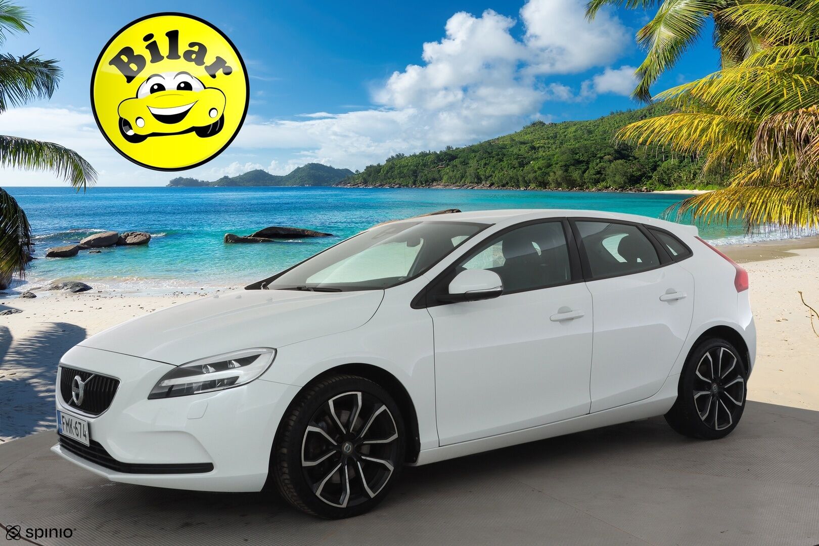 Volvo V40 2017 T3 Business aut - | 1-om suomiauto | Merkkihuollot | Webasto | LED | Digimittari | Vakkari | Bluetooth | City Safety | Penkinlämmittimet | 2x renkaat aluvantein | 