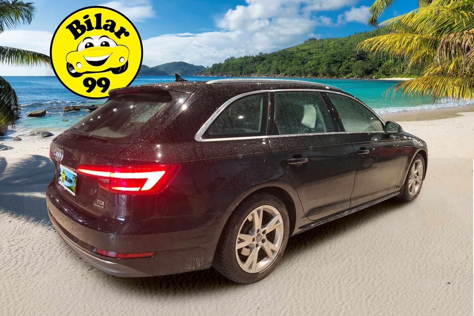 Audi A4 2017 Avant Land of quattro 2,0 TDI 140 kW quattro S tronic / Matrix-LED / Webasto / Koukku / Sport-alusta - Sportti penkit / Juuri huollettu / - HULLU BLACKWEEK KORKOTARJOUS 2,49%