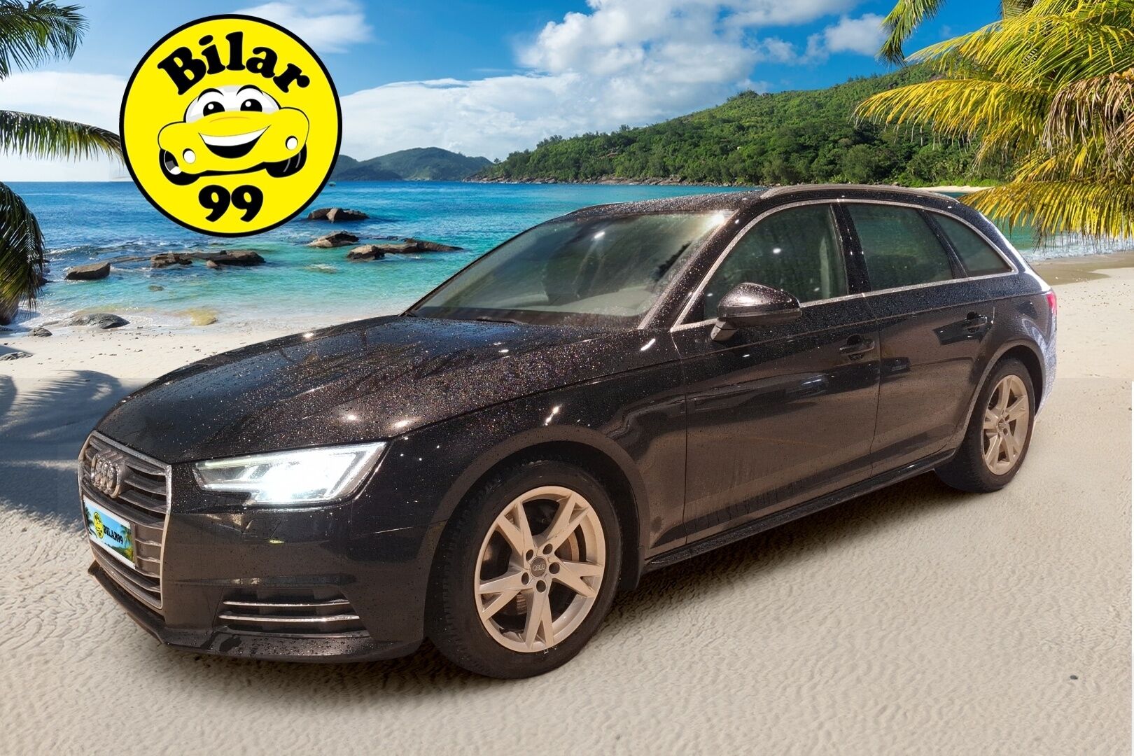 Audi A4 2017 Avant Land of quattro 2,0 TDI 140 kW quattro S tronic / Matrix-LED / Webasto / Koukku / Sport-alusta - Sportti penkit / Juuri huollettu / - HULLU BLACKWEEK KORKOTARJOUS 2,49%