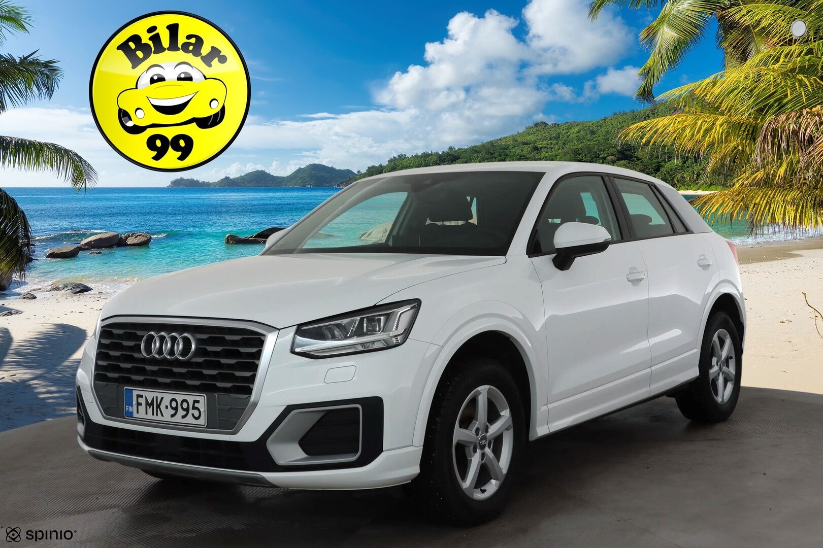 Audi Q2 2017 Business Sport 1,4 TFSI COD 110 kW S tronic * ACC / Koukku / Lohko / LED / Audi Smartphone / Keyless * - Suomi-auto / Kahdet Renkaat
