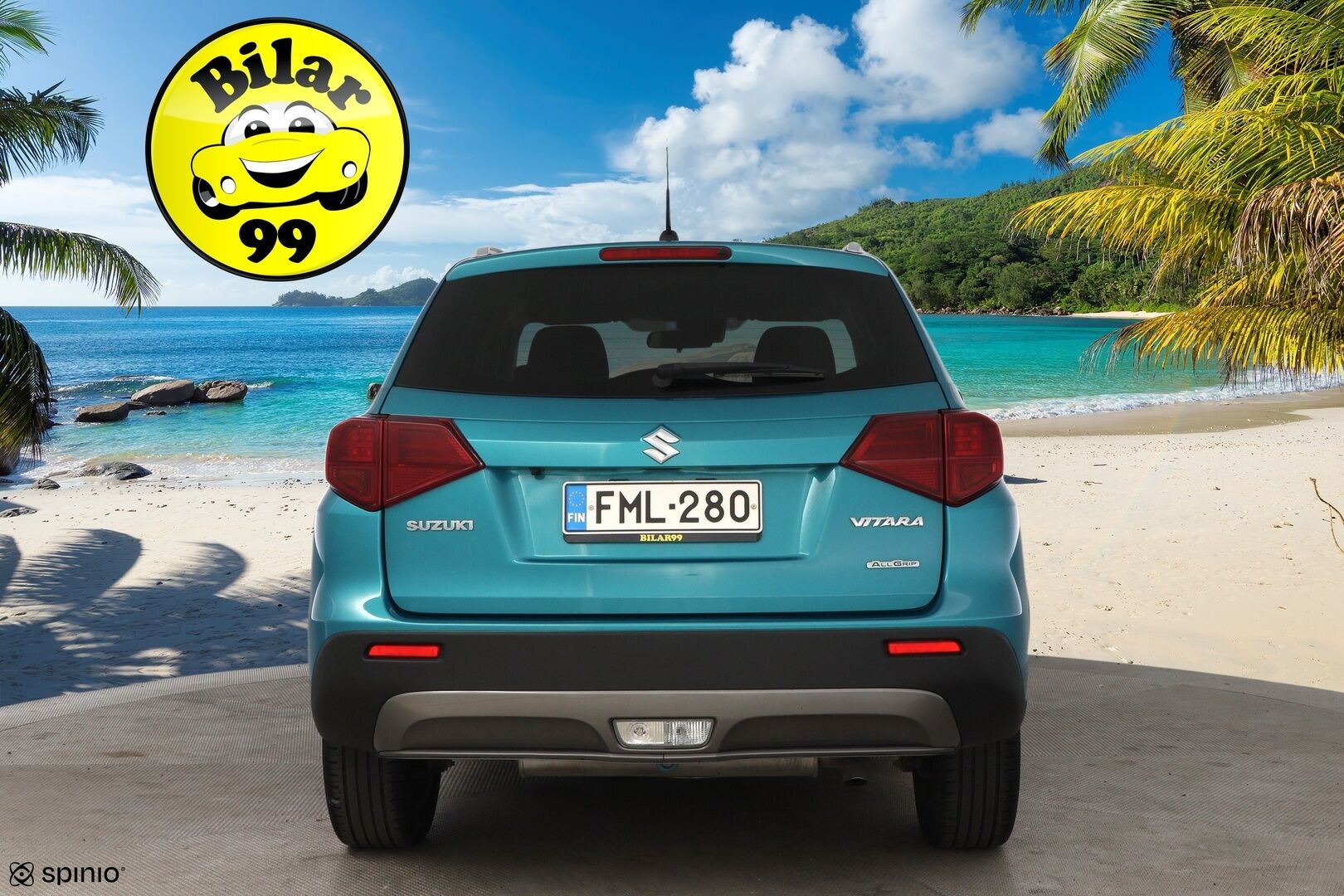 Suzuki Vitara 2019 112 BOOSTERJET 4WD GL+ 6AT - 1Om Suomiauto / Adapt.Vakkari / Peruutuskamera / BLIS / Juuri tullut Tampereelle!