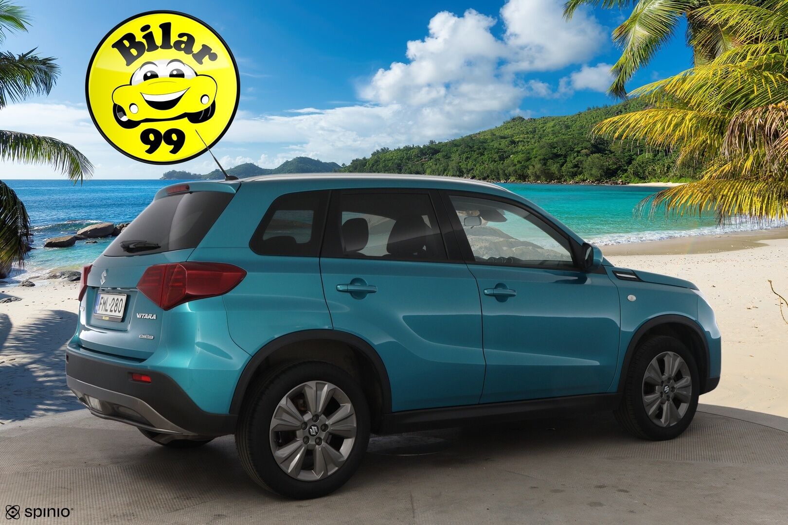 Suzuki Vitara 2019 112 BOOSTERJET 4WD GL+ 6AT - 1Om Suomiauto / Adapt.Vakkari / Peruutuskamera / BLIS / Juuri tullut Tampereelle!